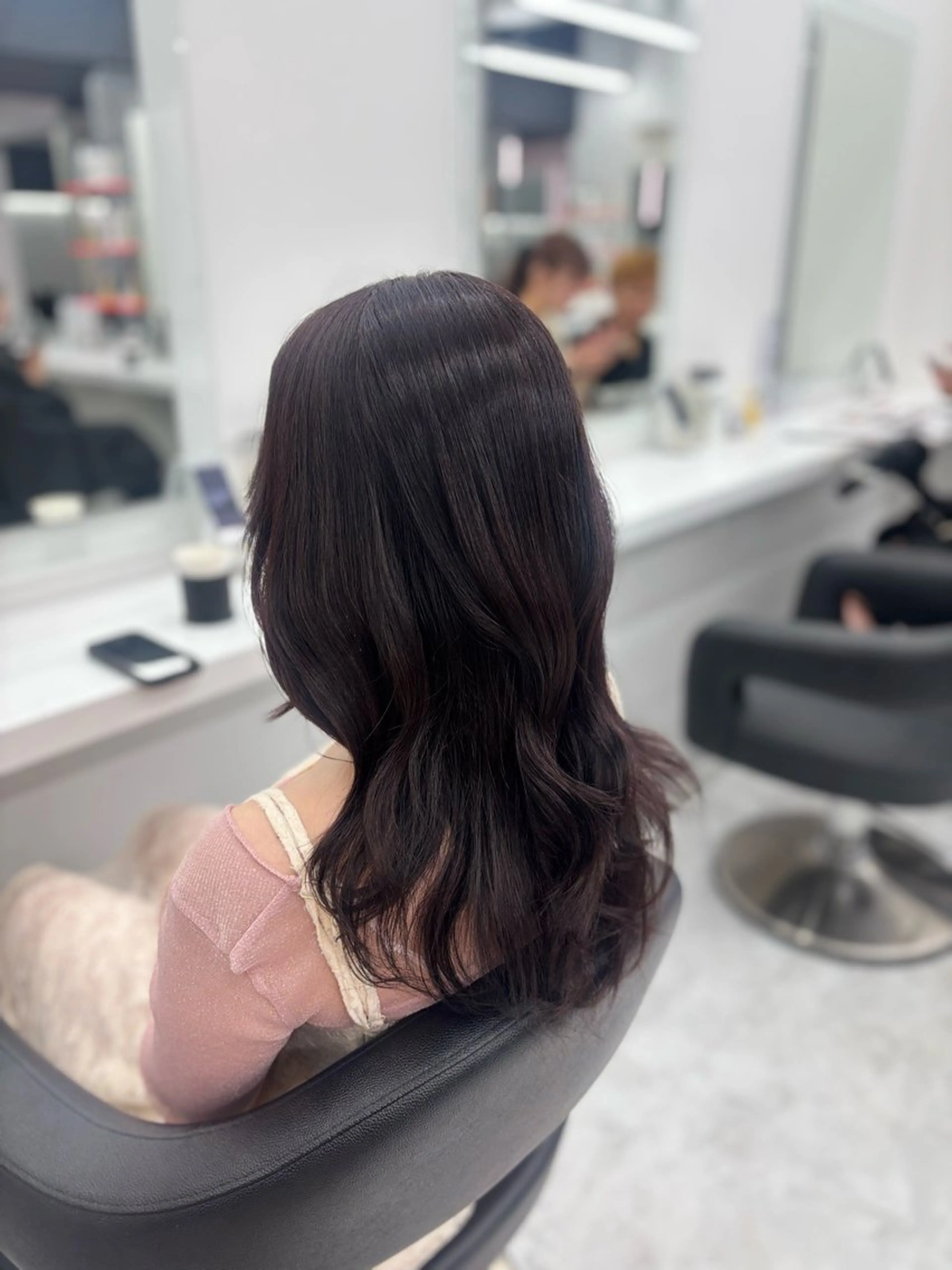 ロング カラー ヘアカラー トリートメント 🤍レイヤー/顔周り /hirari🤍のヘアスタイル