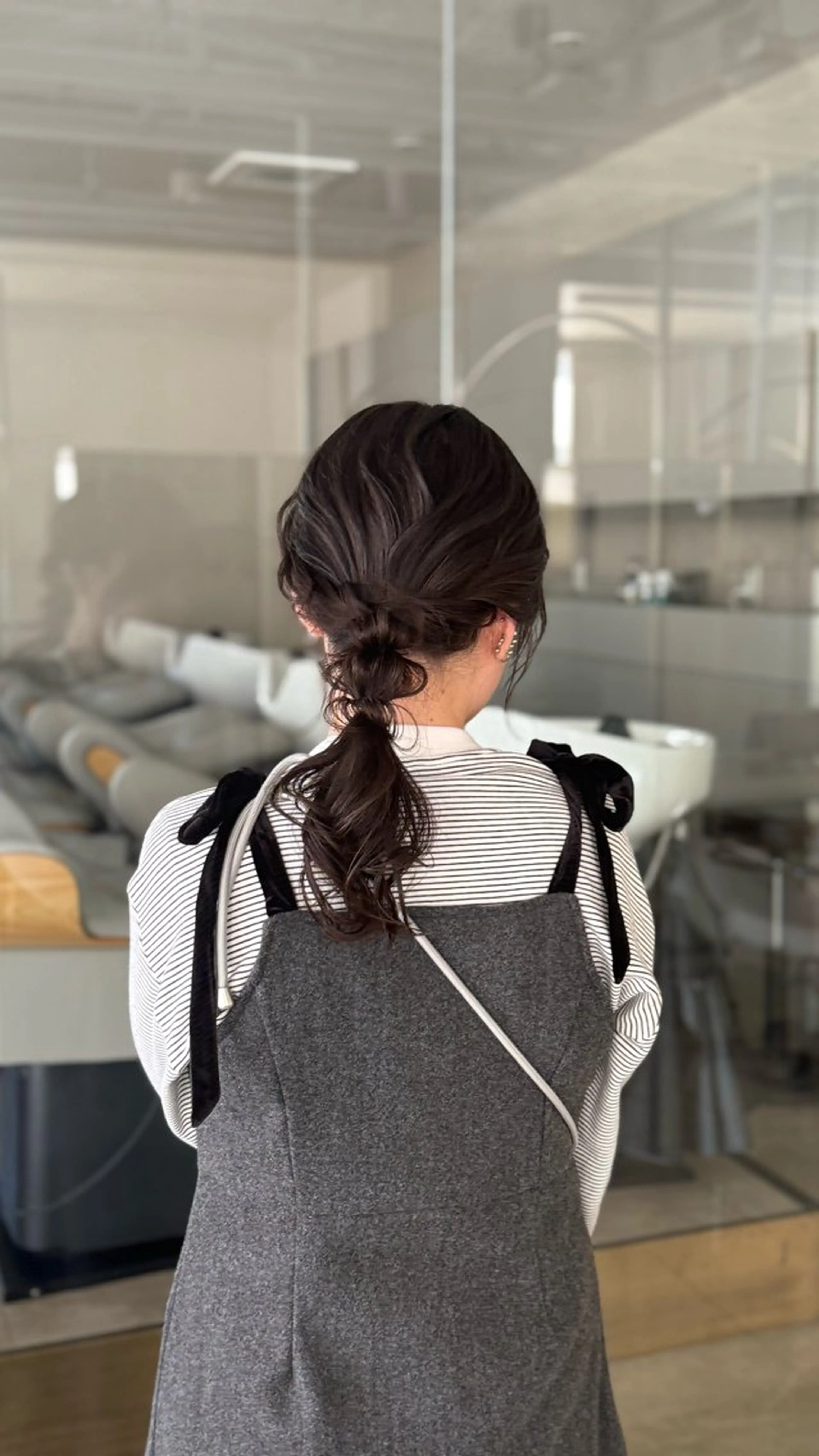 ロング 濱田 剛志のヘアスタイル