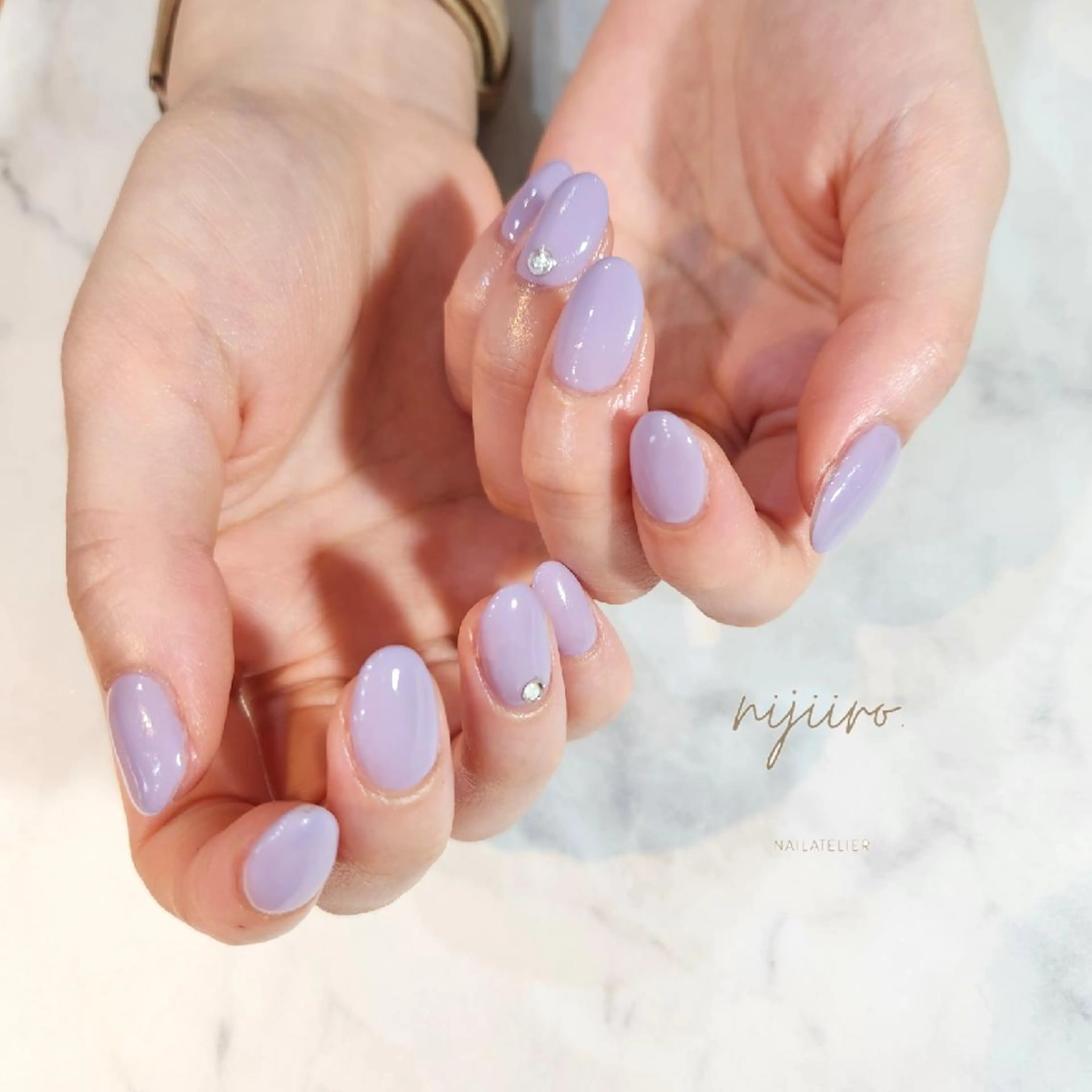 ネイル ハンドネイル nailatelier nijiiro.所属・nijiiro🌈 サトウのネイルデザイン