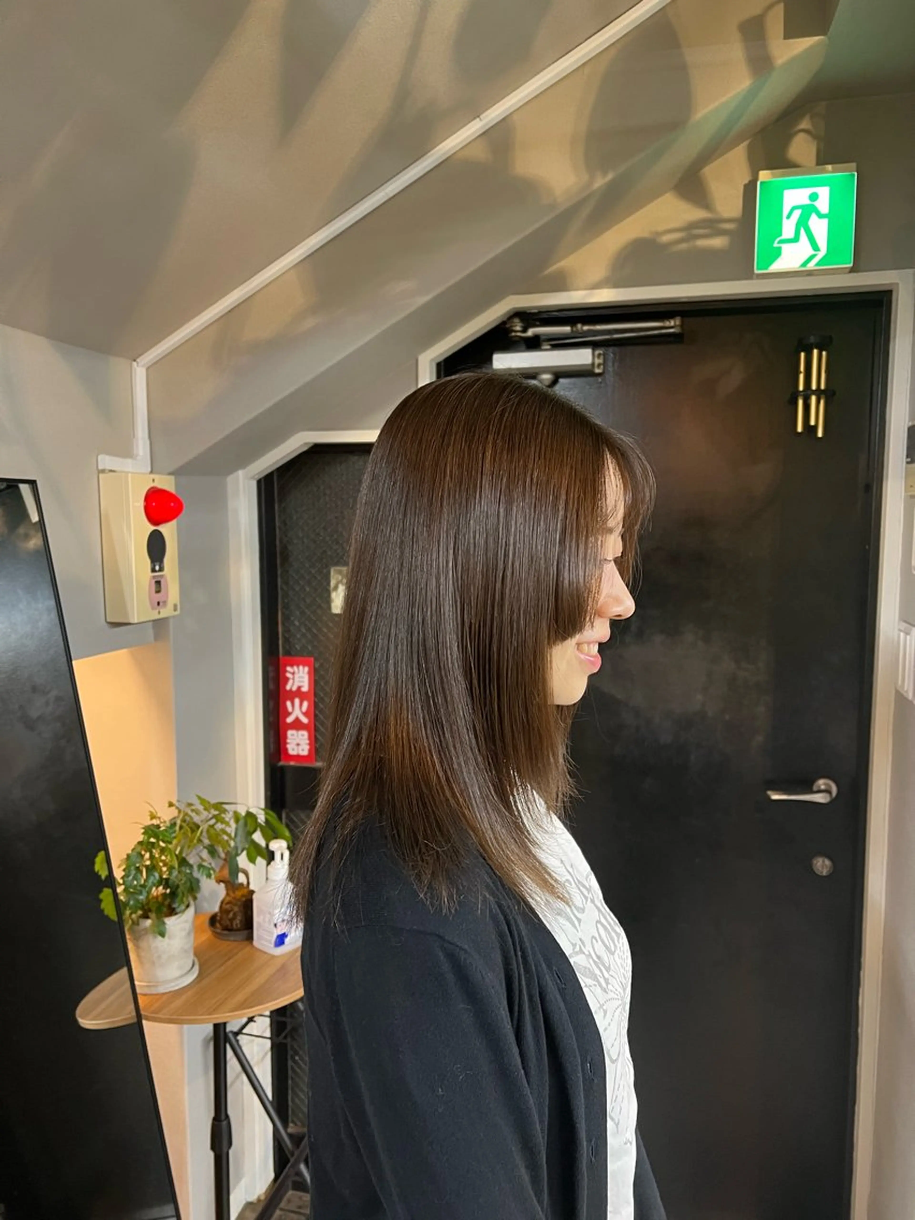 セミロング カラー est hair mar所属・艶カラー/ツイスパ/ 無造作パーマ　久保のヘアスタイル