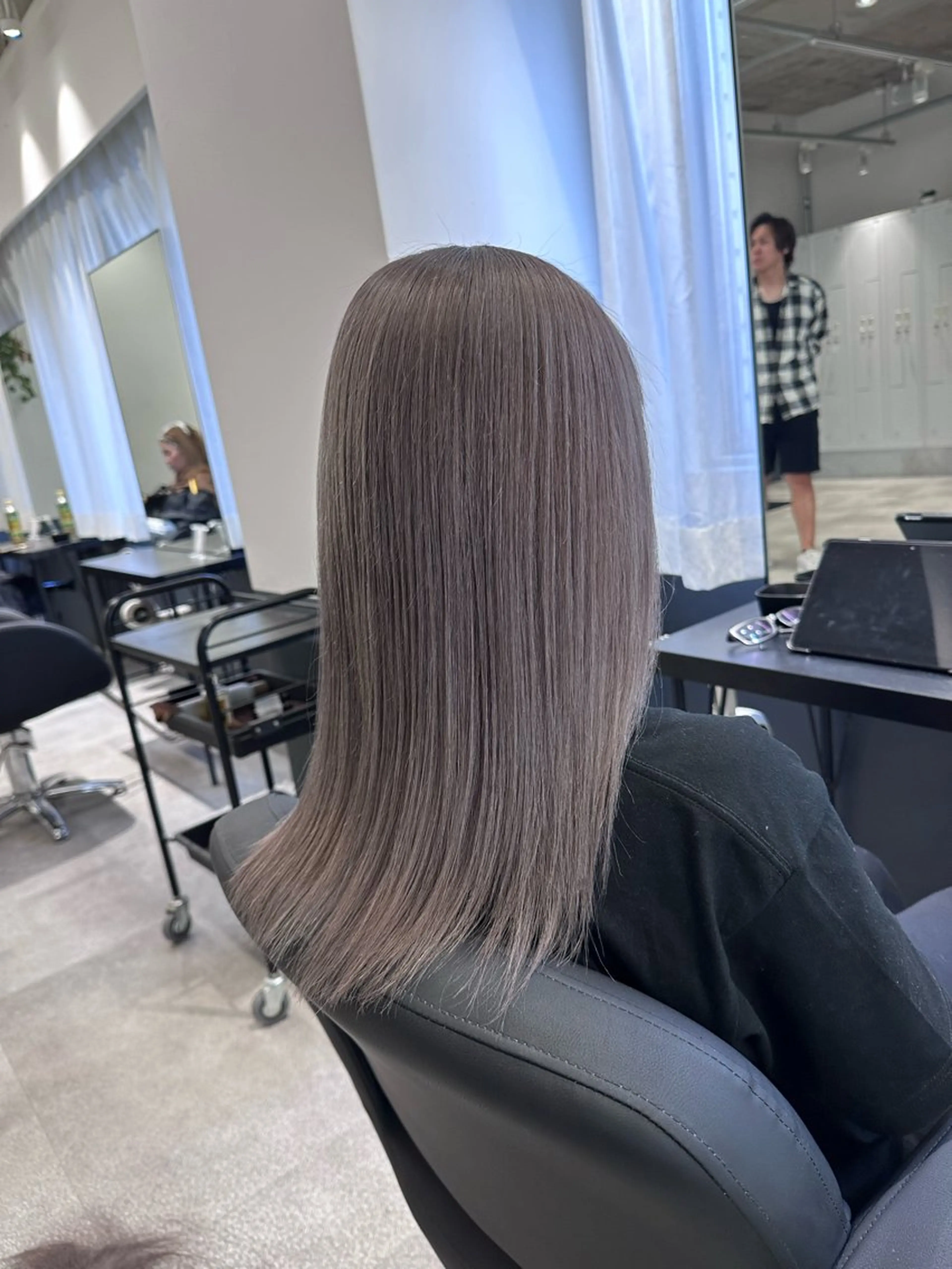 セミロング Rubik's江坂 ルービックえさかのヘアスタイル