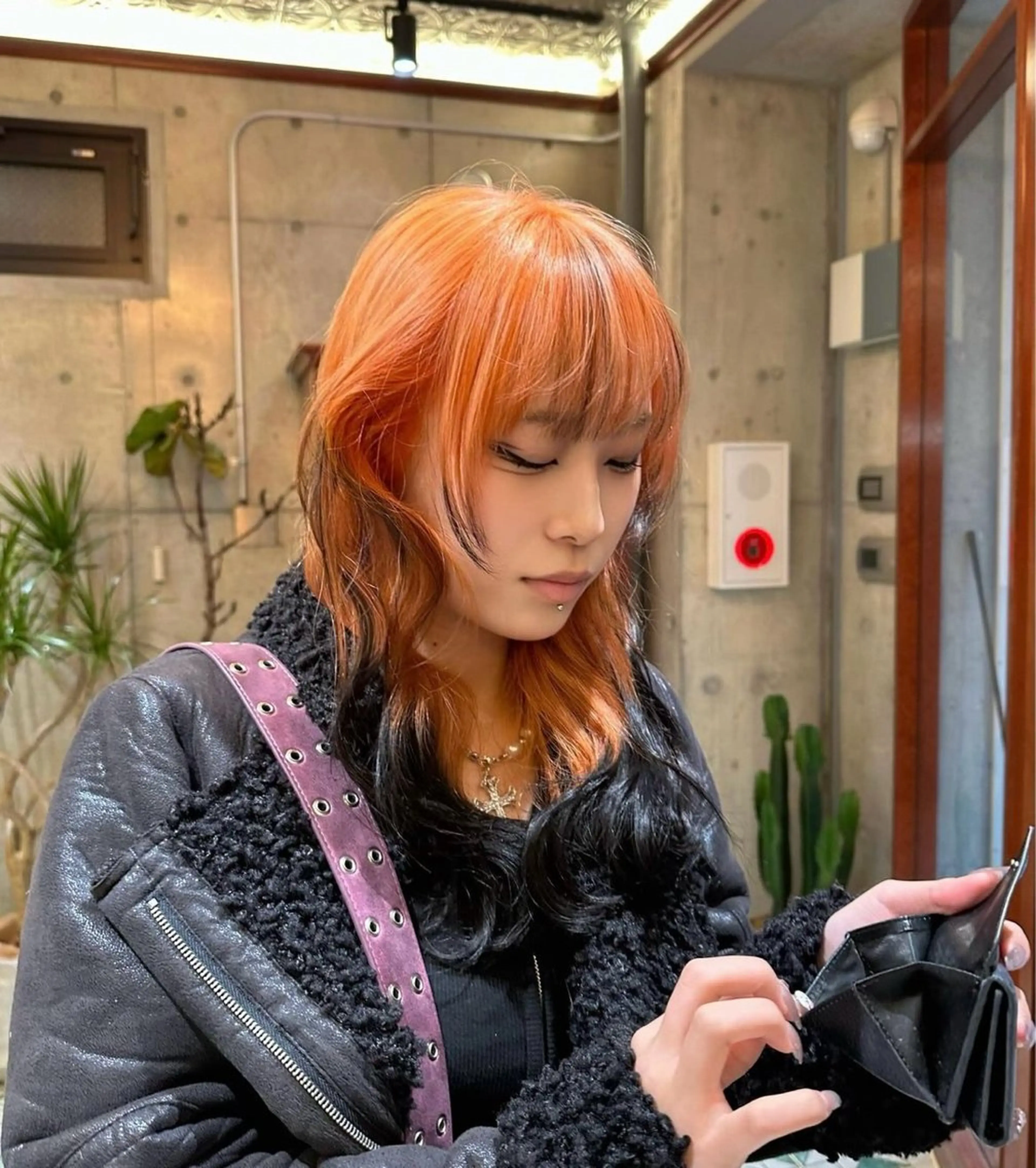 ケアブリーチ＋カラーの写真