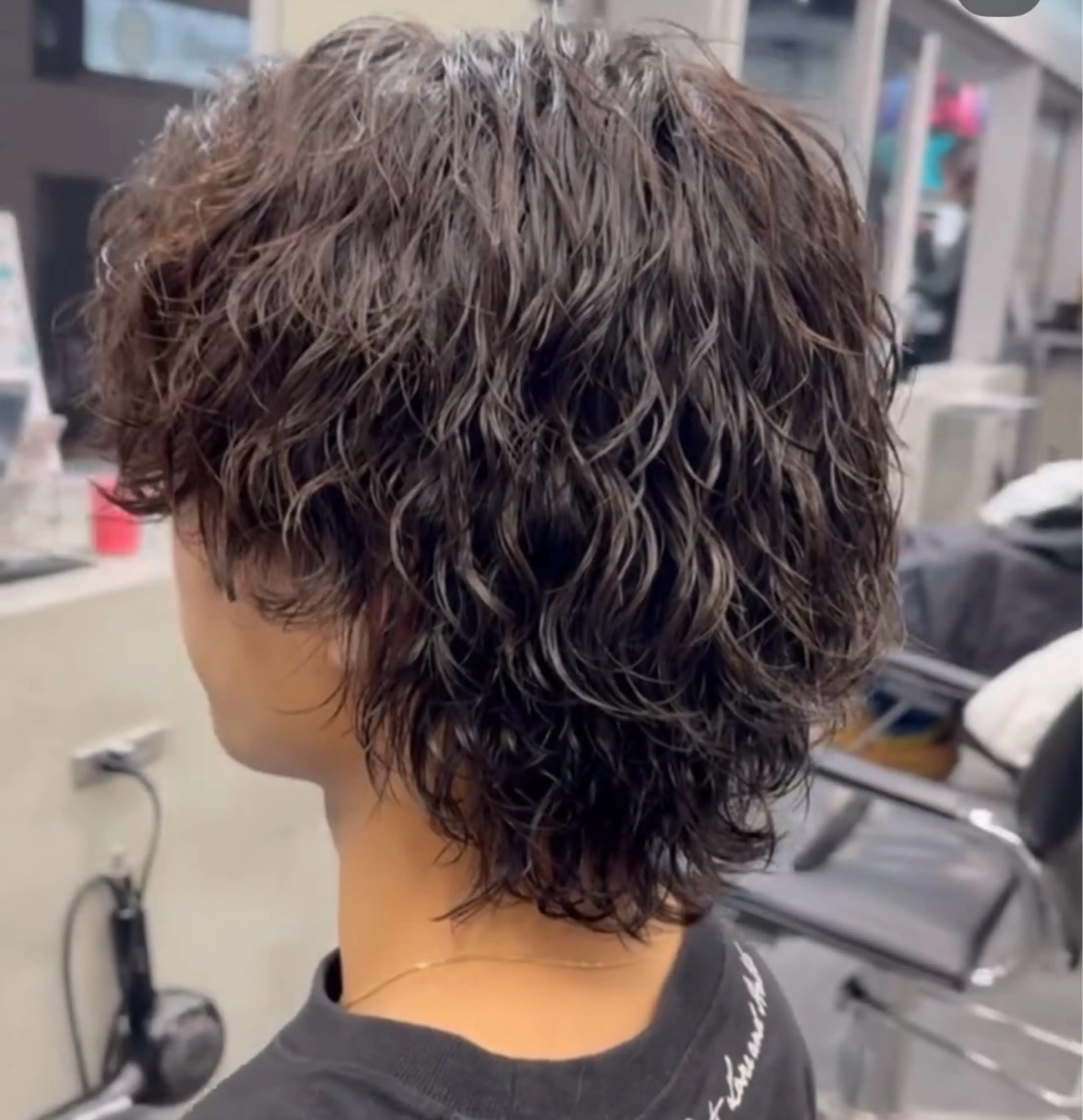 パーマ メンズ 当日予約⭕️ fifth渋谷太田のヘアスタイル