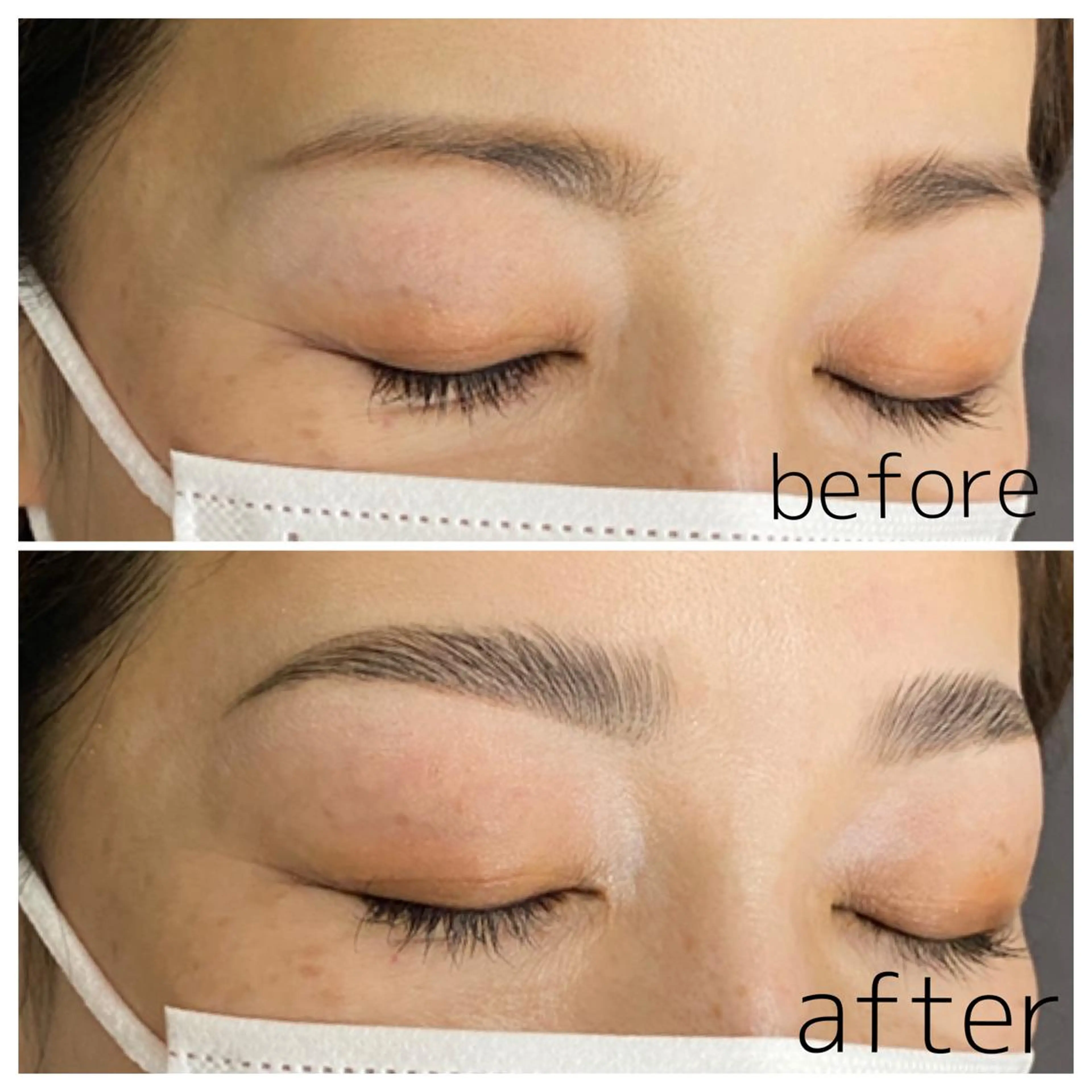 アイブロウ ハリウッドブロウリフト URI nail89所属・URI nail89の眉毛・アイブロウイメージ