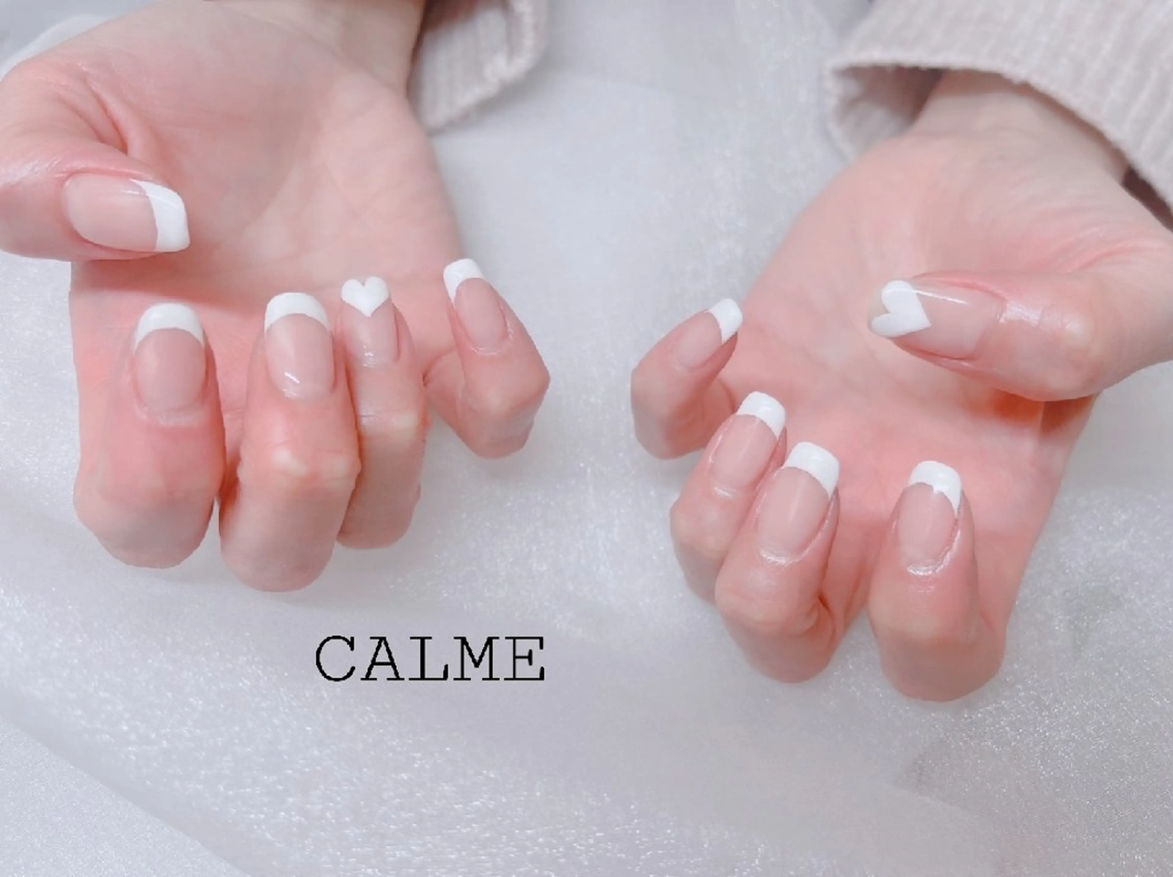 ネイル 持ち込み ハンドネイル CALME ♡のネイルデザイン