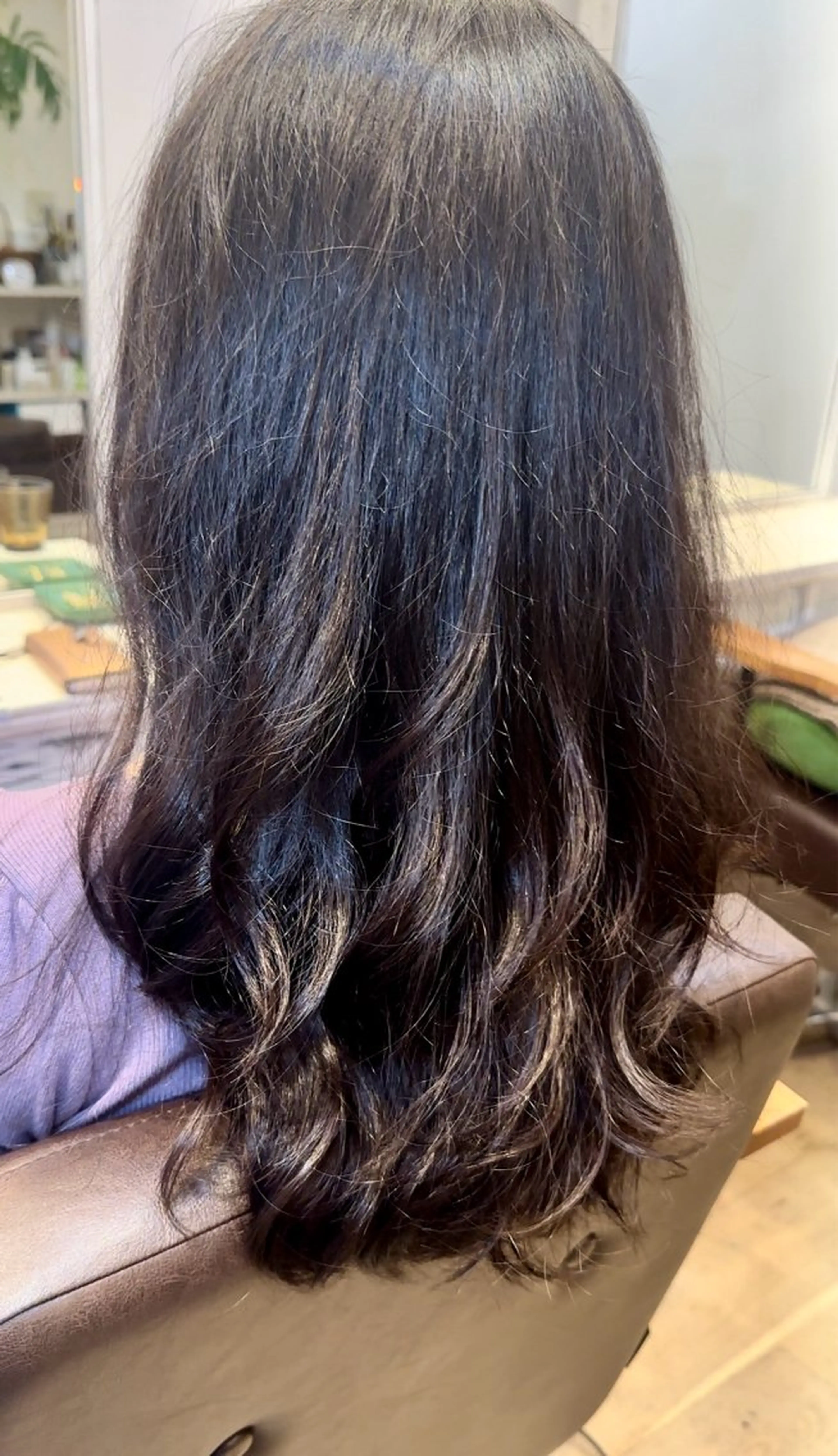 ロング パーマ カット パーマ トリートメント BANDE所属・BANDE 水崎 悟のヘアスタイル