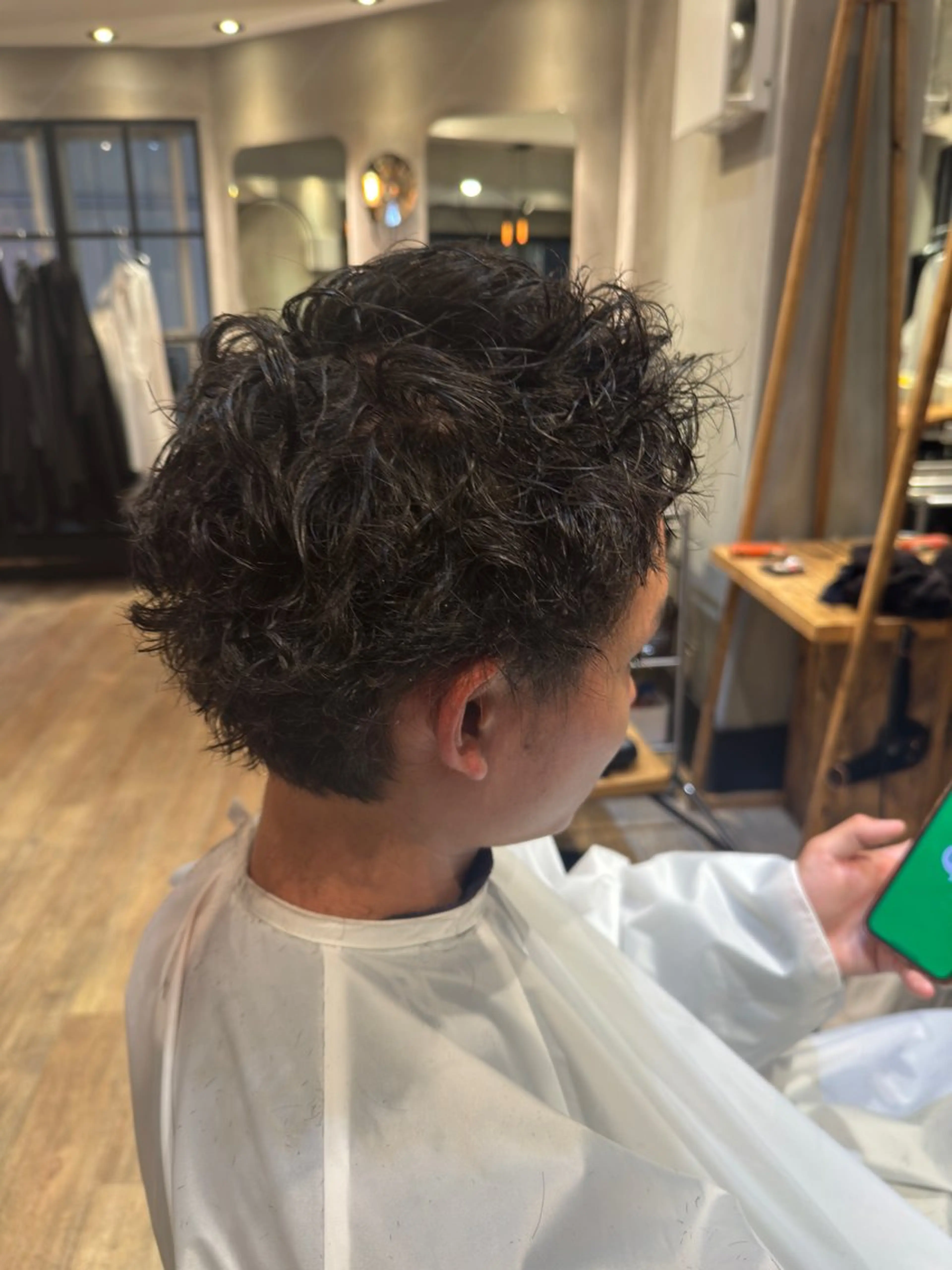 パーマ メンズ 新宿/レイヤー/ ブリーチ/西川翔真のヘアスタイル