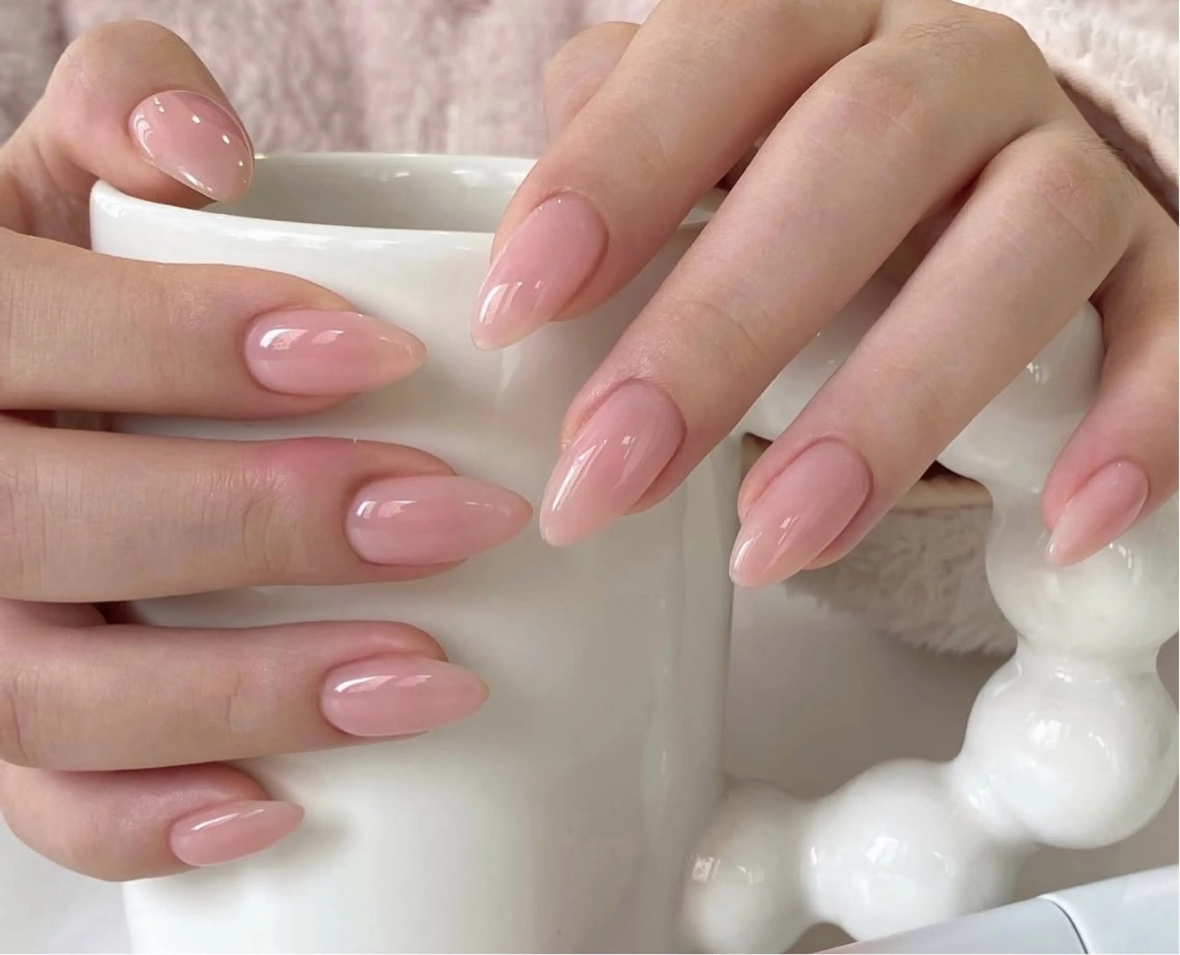 ネイル ワンカラーネイル sora ❄️のネイルデザイン