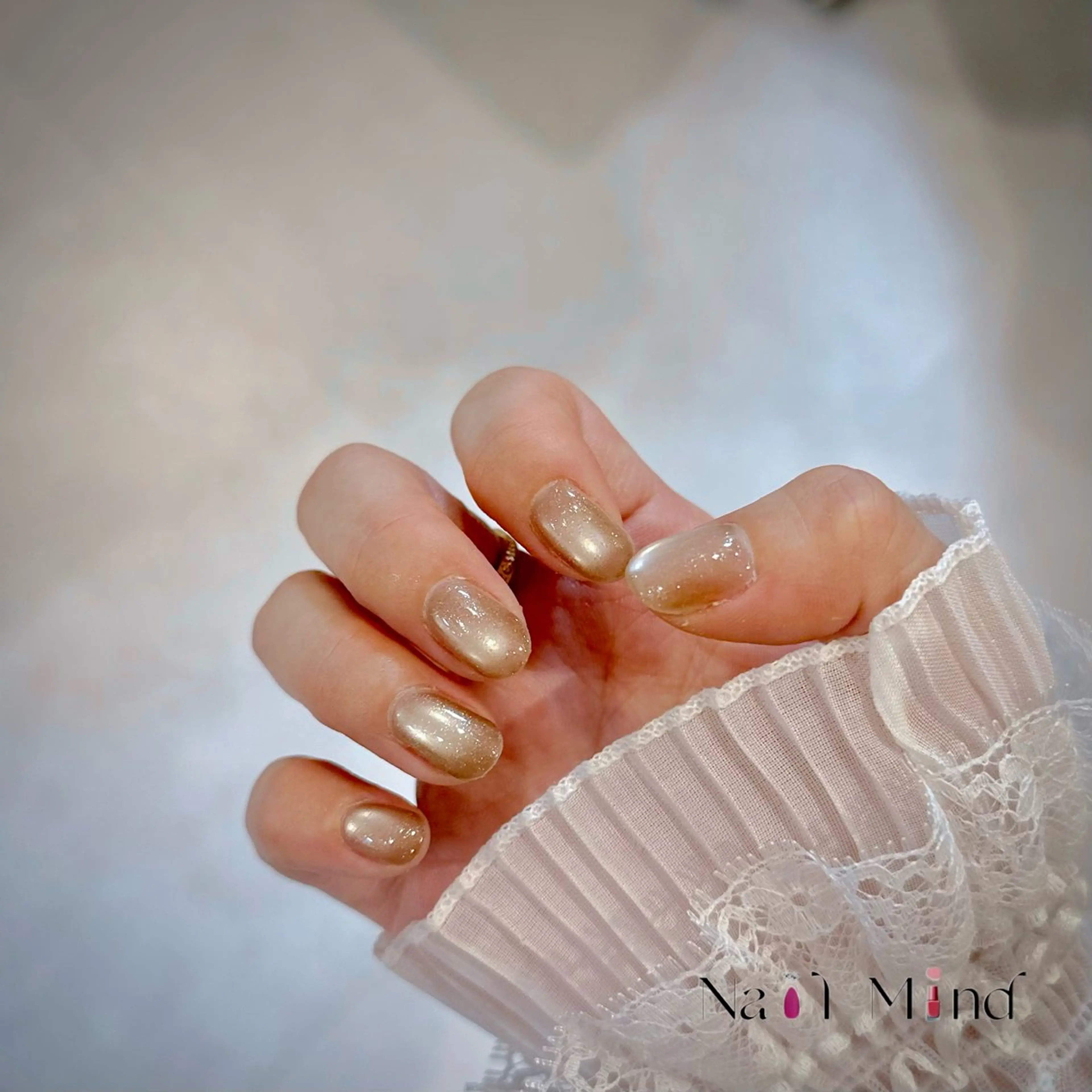 ネイル キラキラネイル マグネットネイル ハンドネイル Nail Mind (NaONail）のネイルデザイン