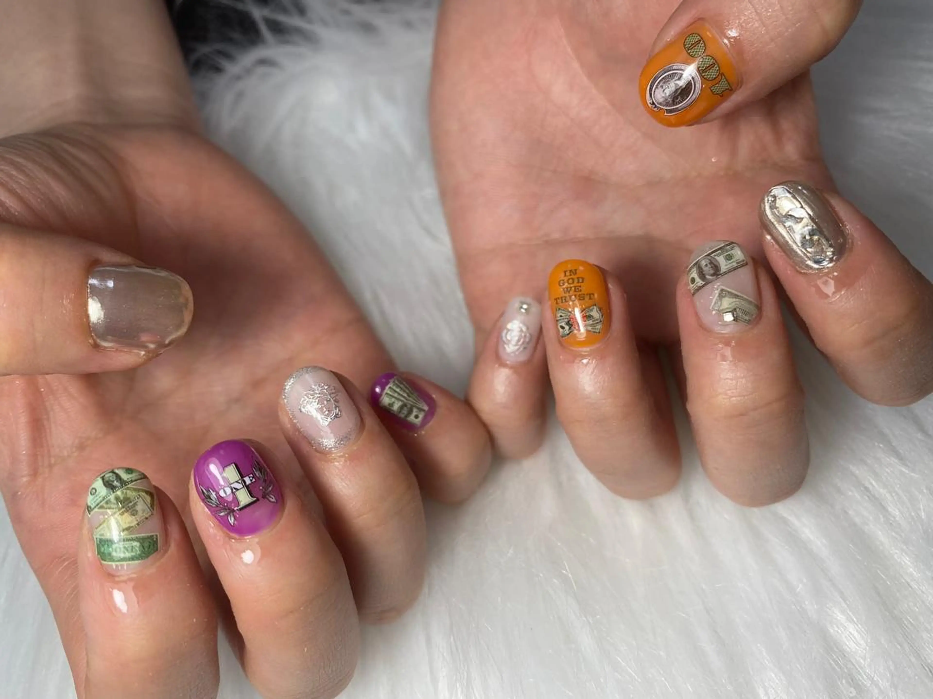 ネイル ハンドネイル Mana‪ ‪·͜· ❤︎‬のネイルデザイン