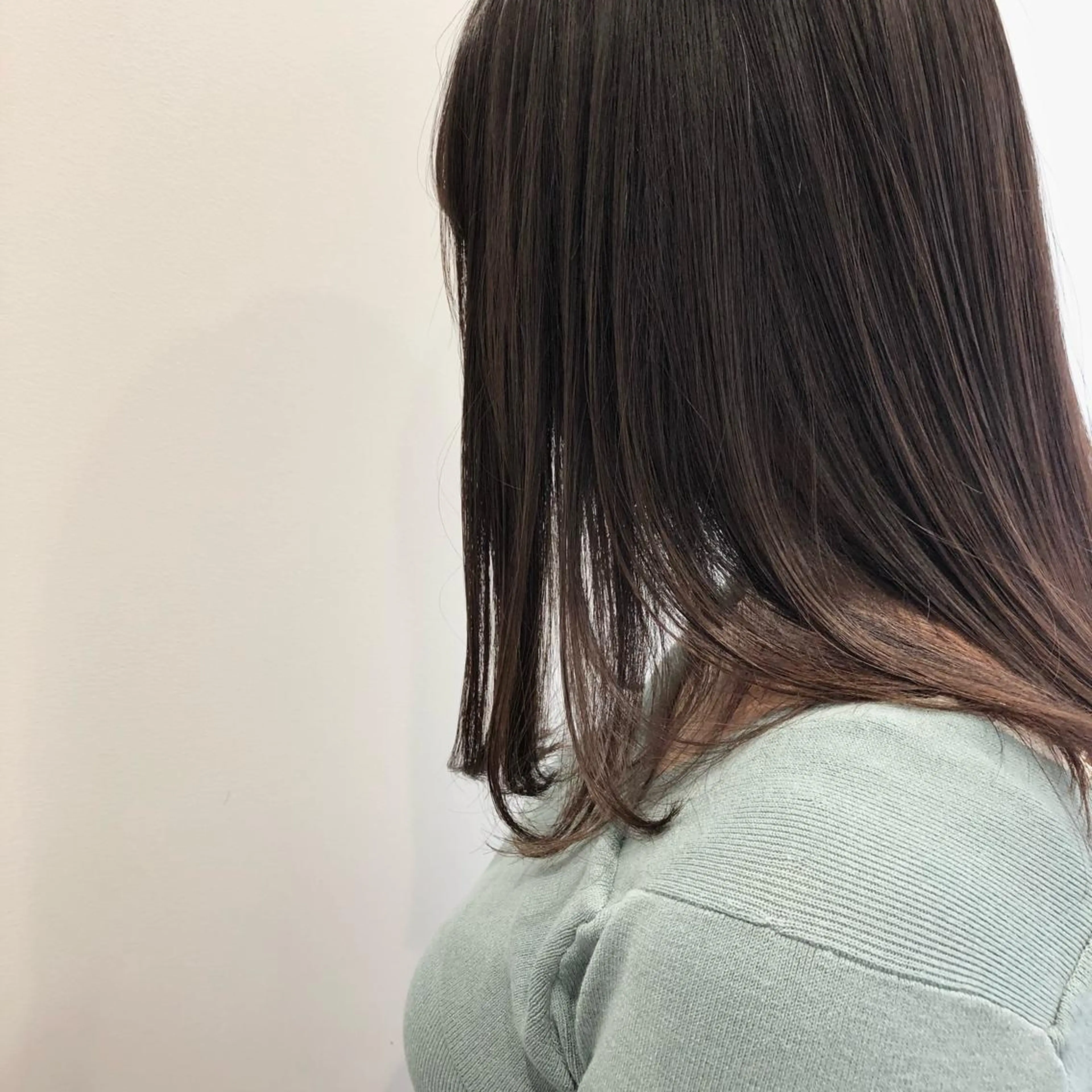 【💚新規限定💚】カット+オーガニックカラー+素髪ケアトリートメント🌱🫧の写真