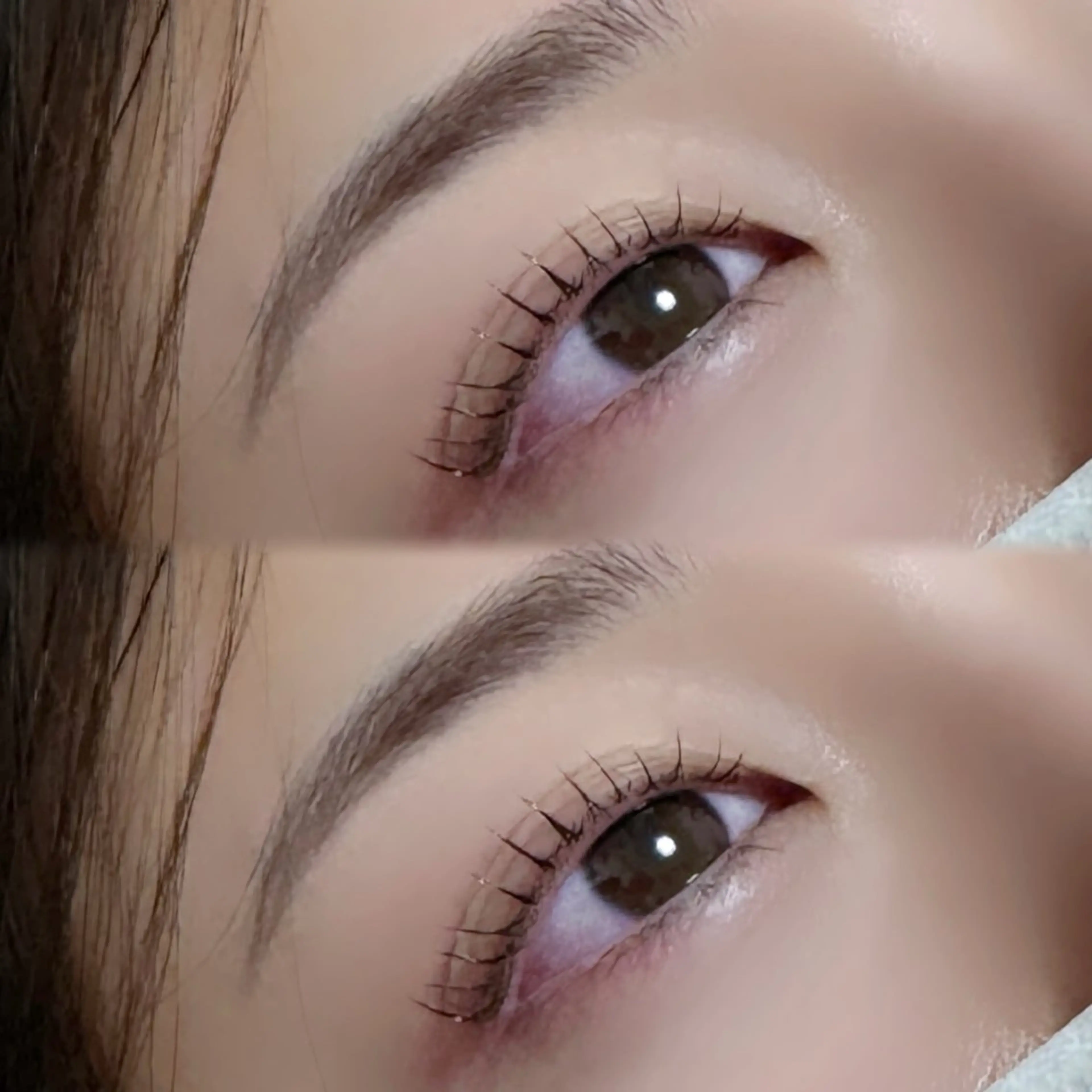 マツエク・マツパ バインドロック 束感まつ毛 フラットラッシュ 韓国風マツエク パリジェンヌラッシュリフト マツパ mizuki/束感 まつ毛/似合わせ眉のマツエク・マツパデザイン