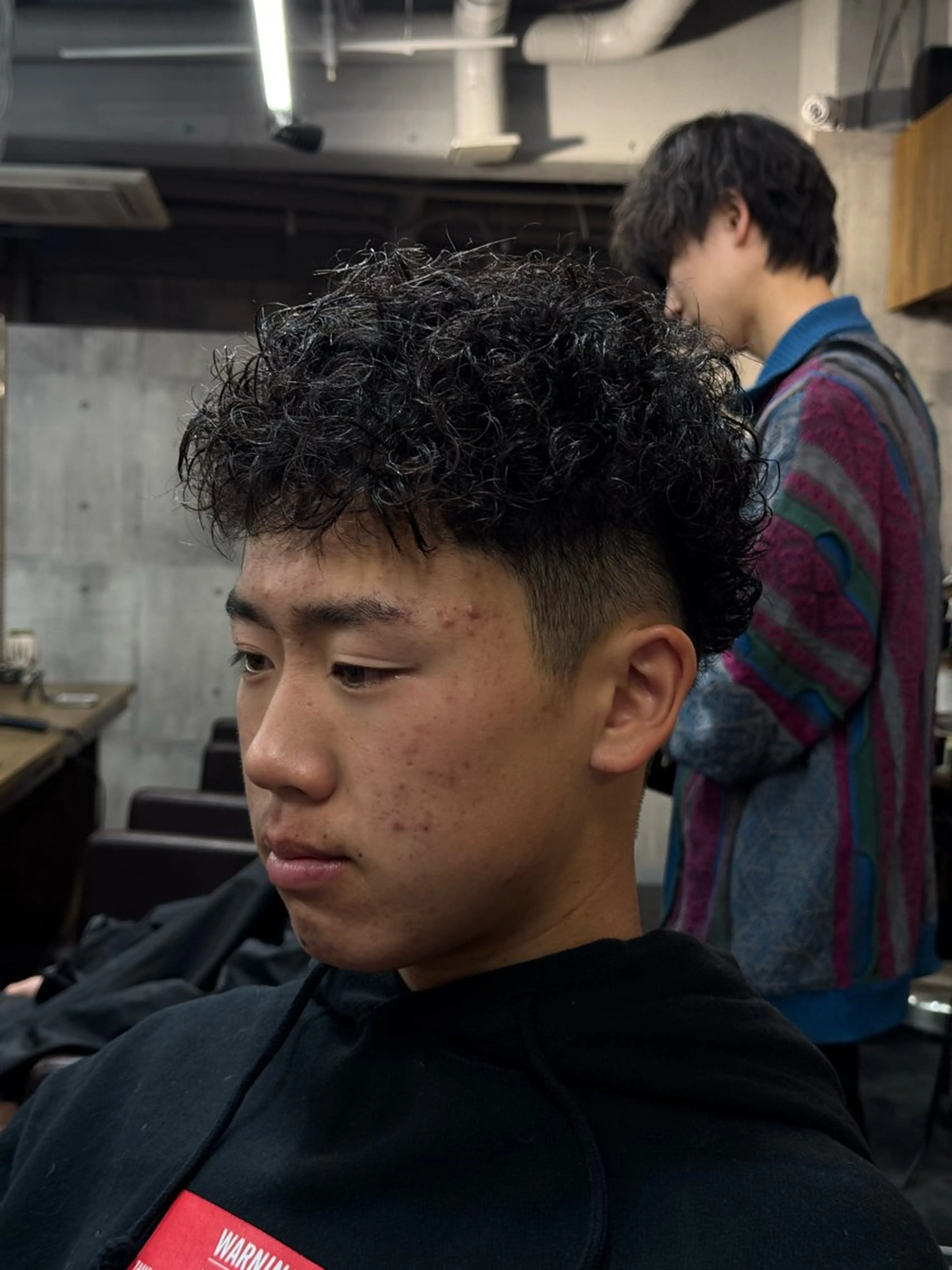 パーマ メンズ 心斎橋ハイトーン特化 midori🍀のヘアスタイル