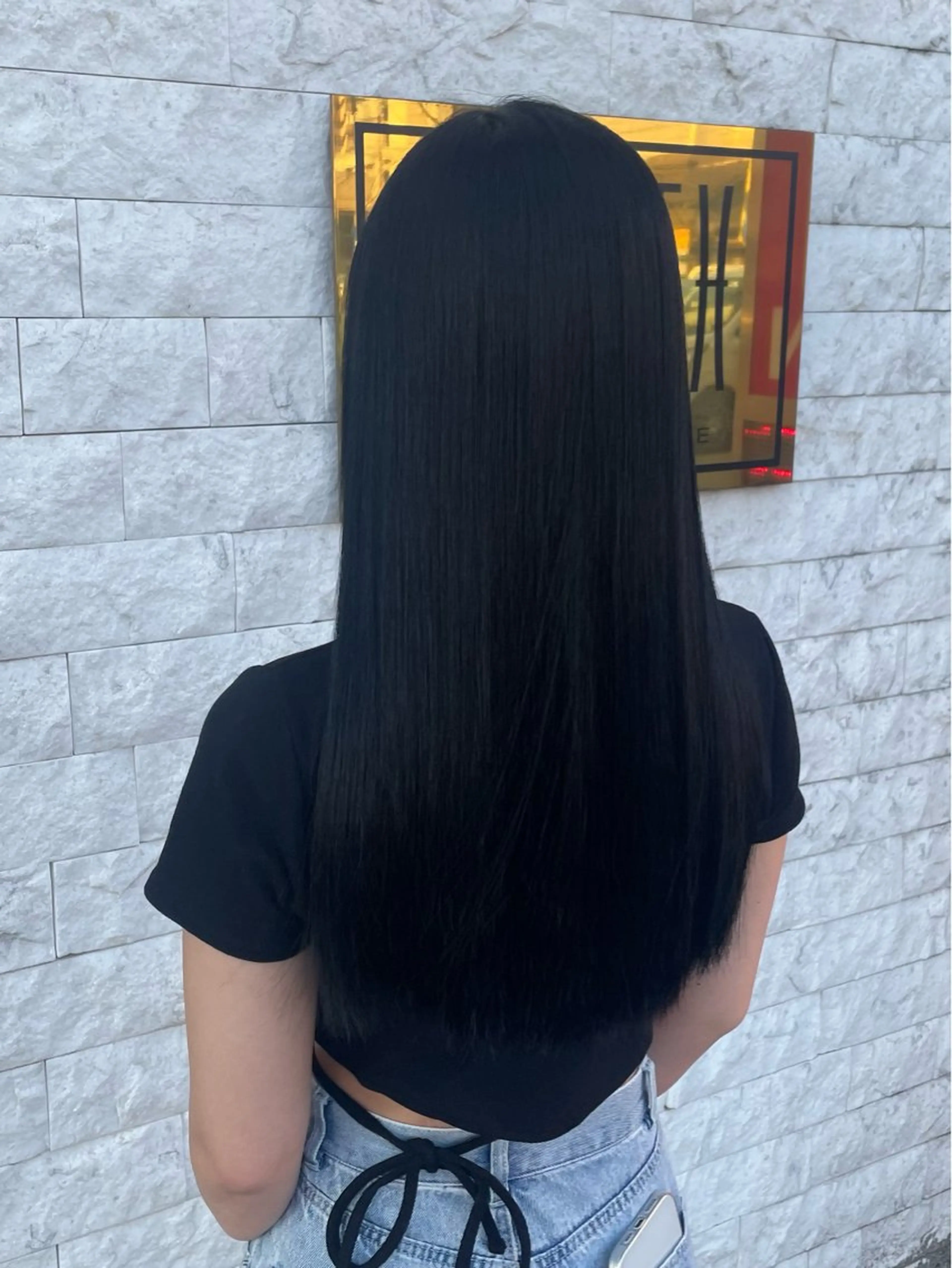 ロング カラー 黒髪 ブルーカラー ブルーブラック KANGOL BEAUTY SALON Eyelash ザ・モール仙台長町店所属・KANGOL長町 伊藤のマツエク・マツパデザイン