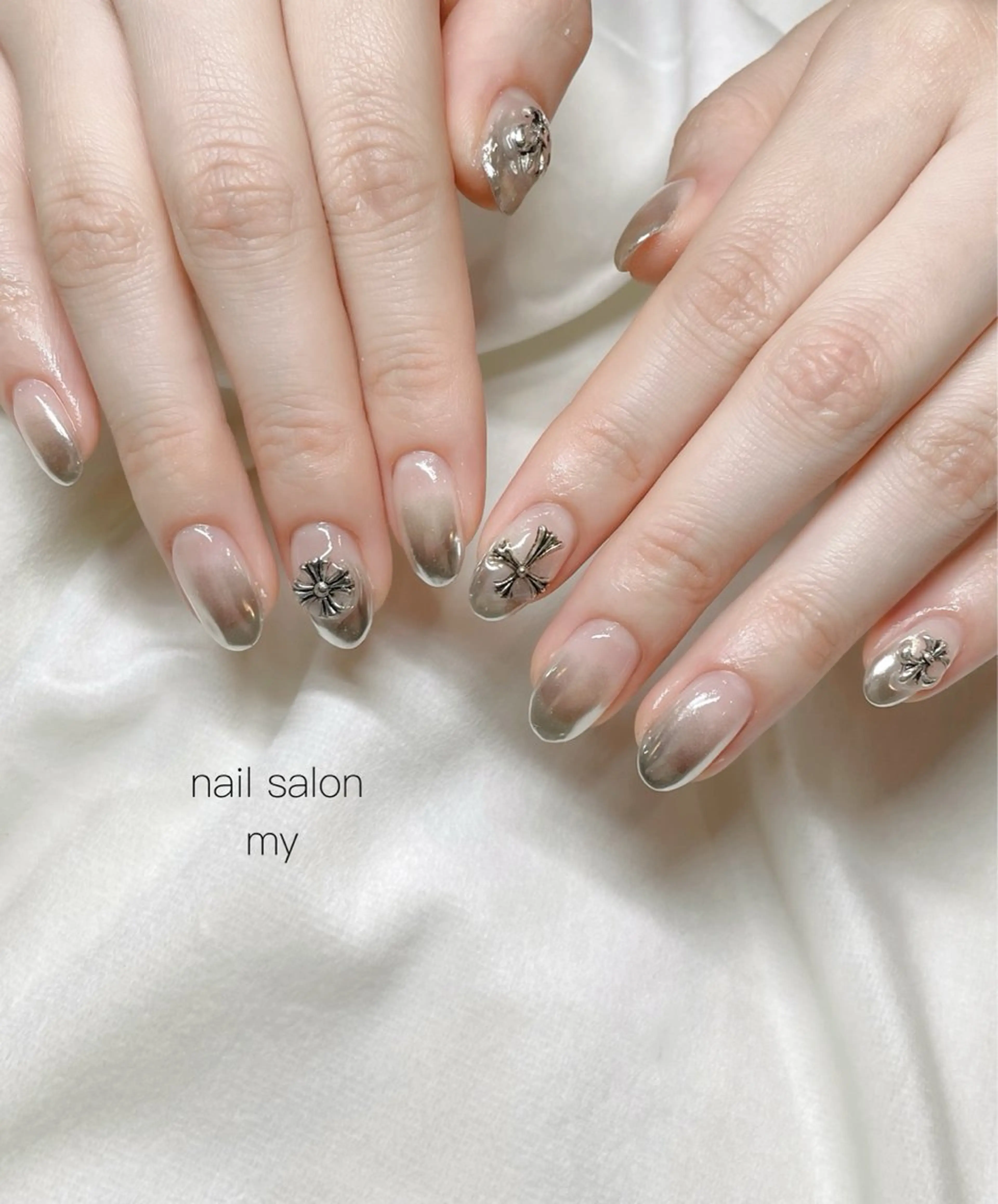 ネイル 韓国ネイル ニュアンスネイル ワンホンネイル Nail salon MY所属・NailSalon MYのネイルデザイン