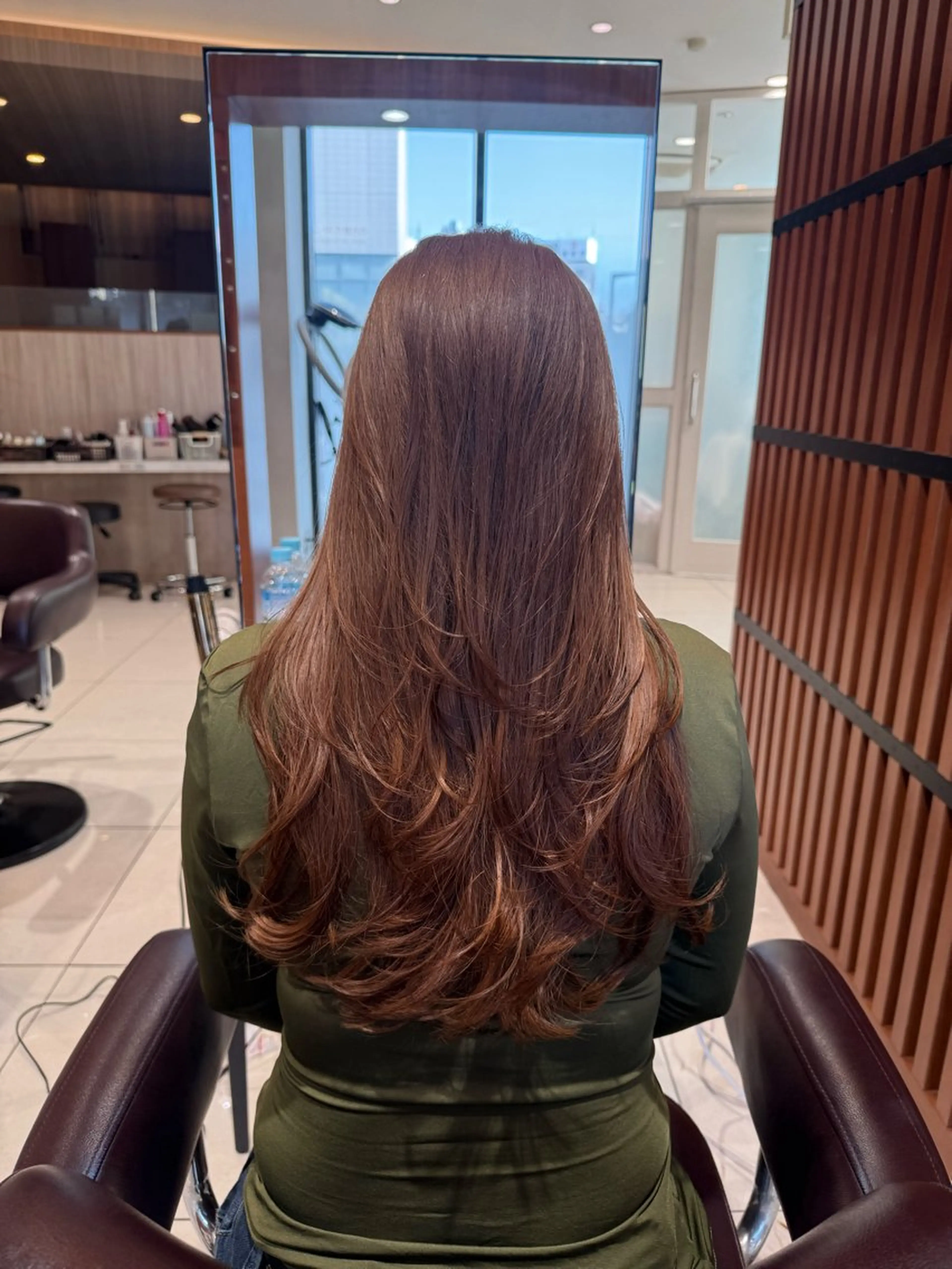 ロング レイヤーカット カット 五味優莉🫧 ͛.* 似合わせ/レイヤーのヘアスタイル