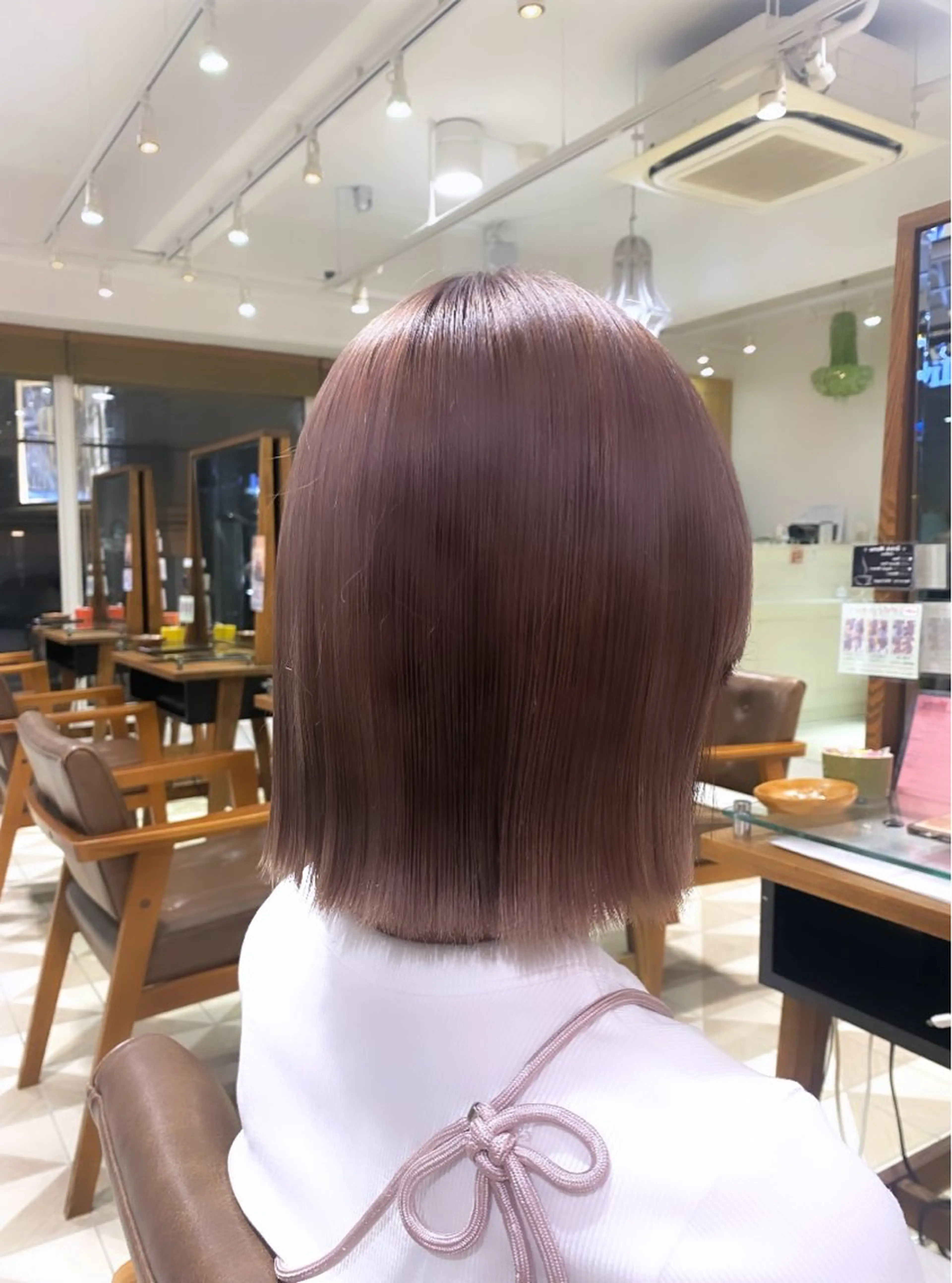 ミディアム 吉水 彩乃 /ボブ/透明感カラーのヘアスタイル