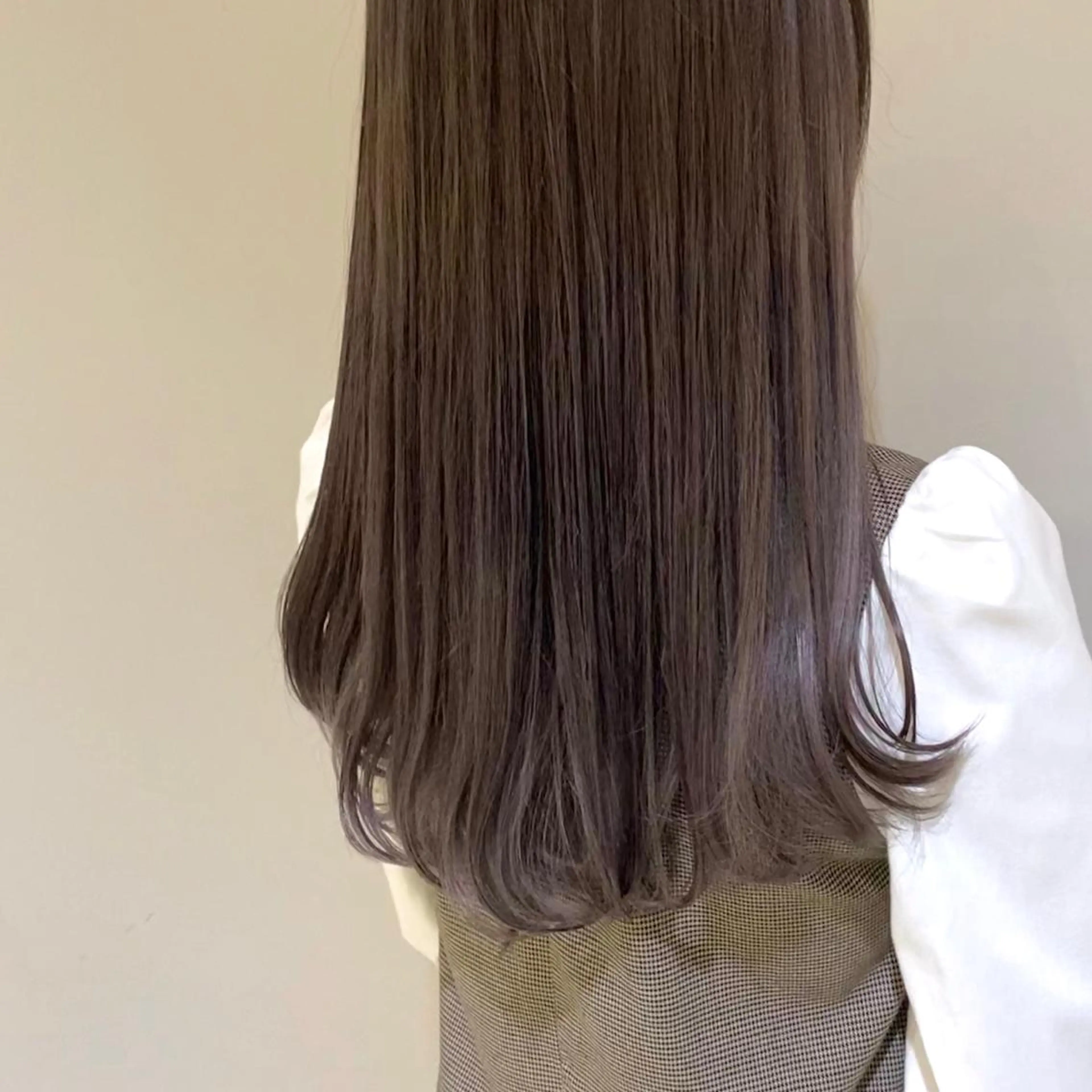 ロング カット ヘアカラー トリートメント 吉原 みえのヘアスタイル