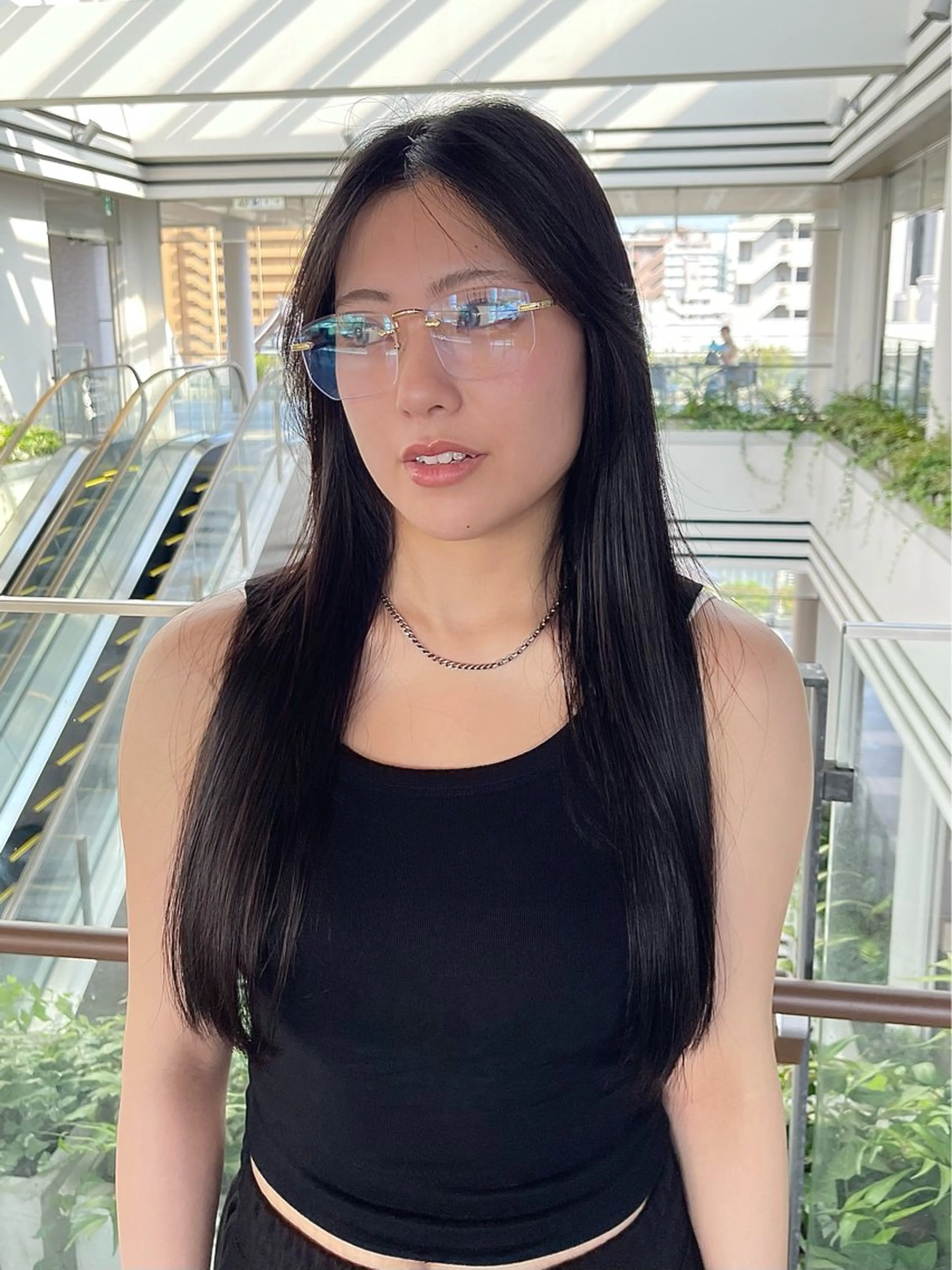 ロング 縮毛矯正 園田 渉 ◤SHIKIO◢のヘアスタイル