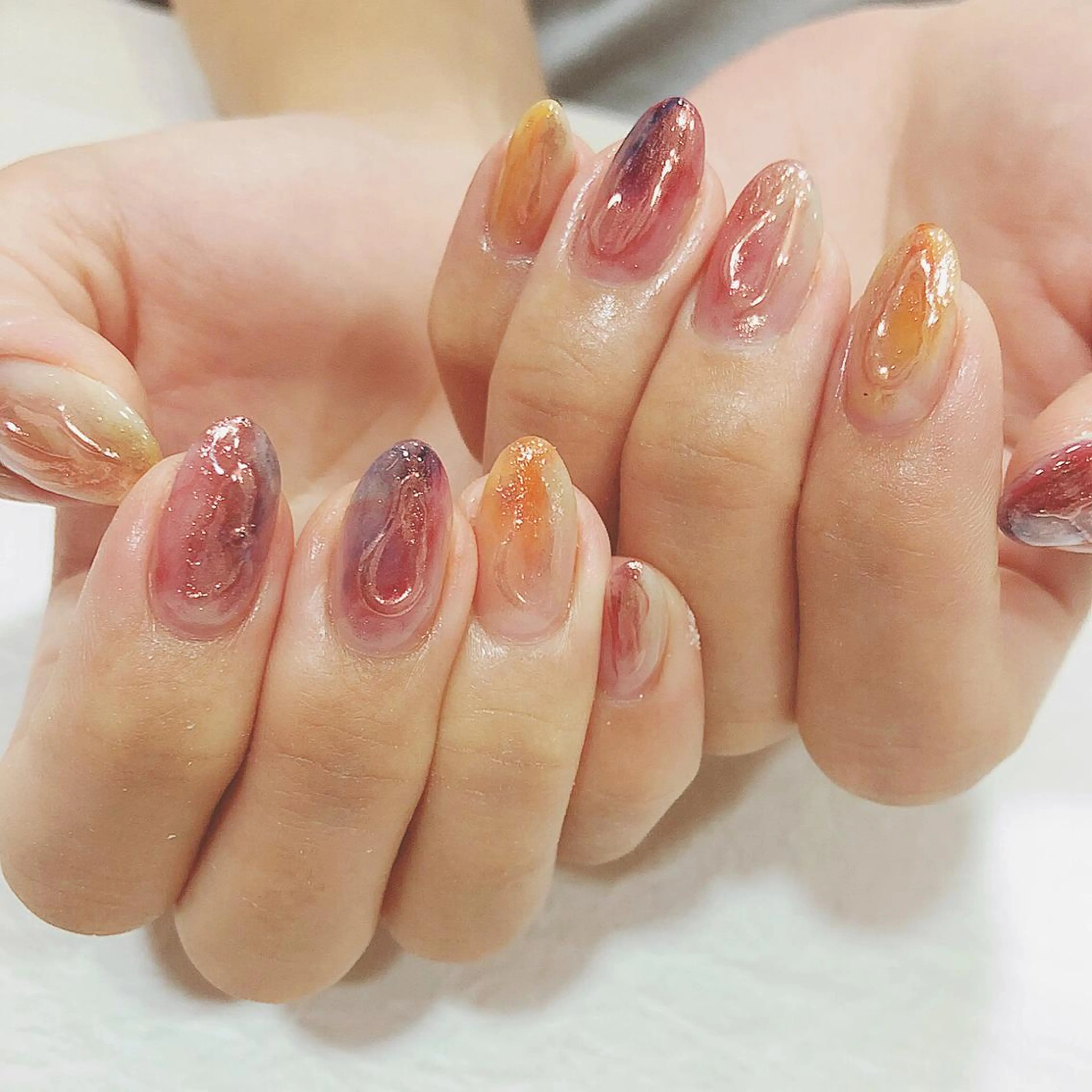 ネイル ハンドネイル liddell Murakamiのネイルデザイン