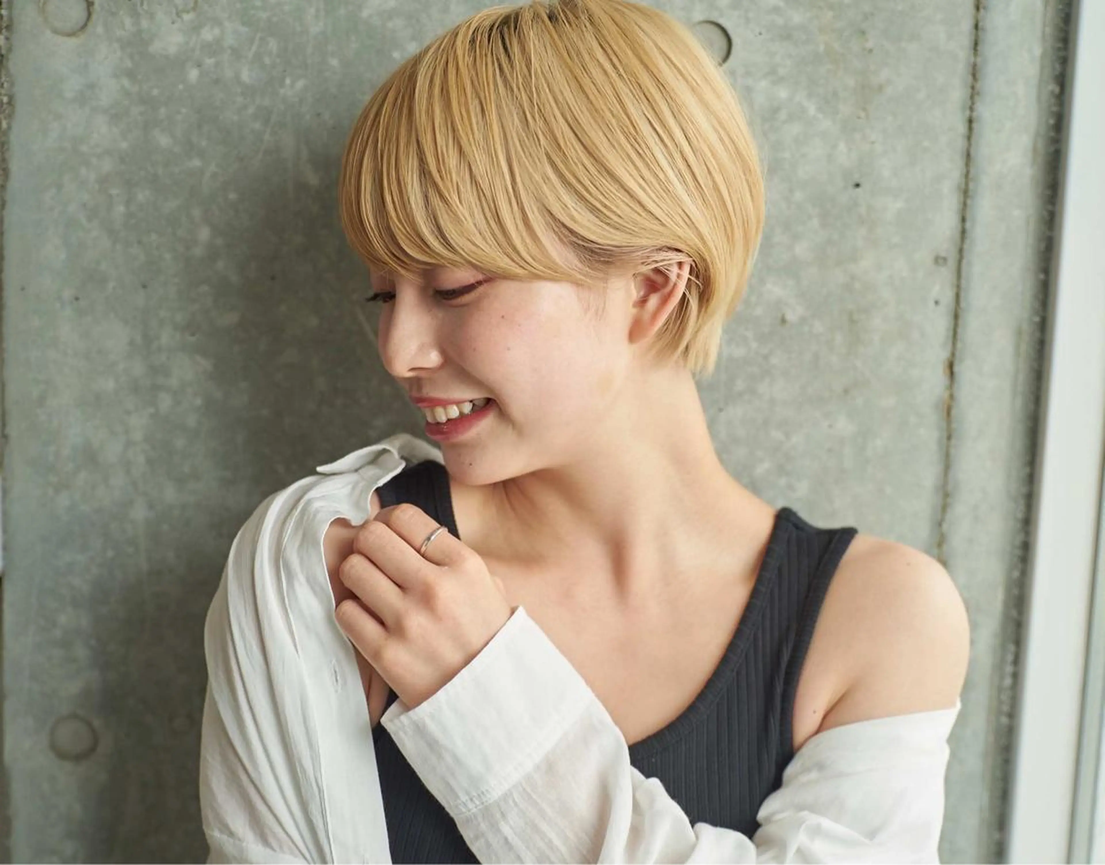 ショート ショートボブ ボブ ショートヘア パーマ指名1位✨ 針尾　完のヘアスタイル