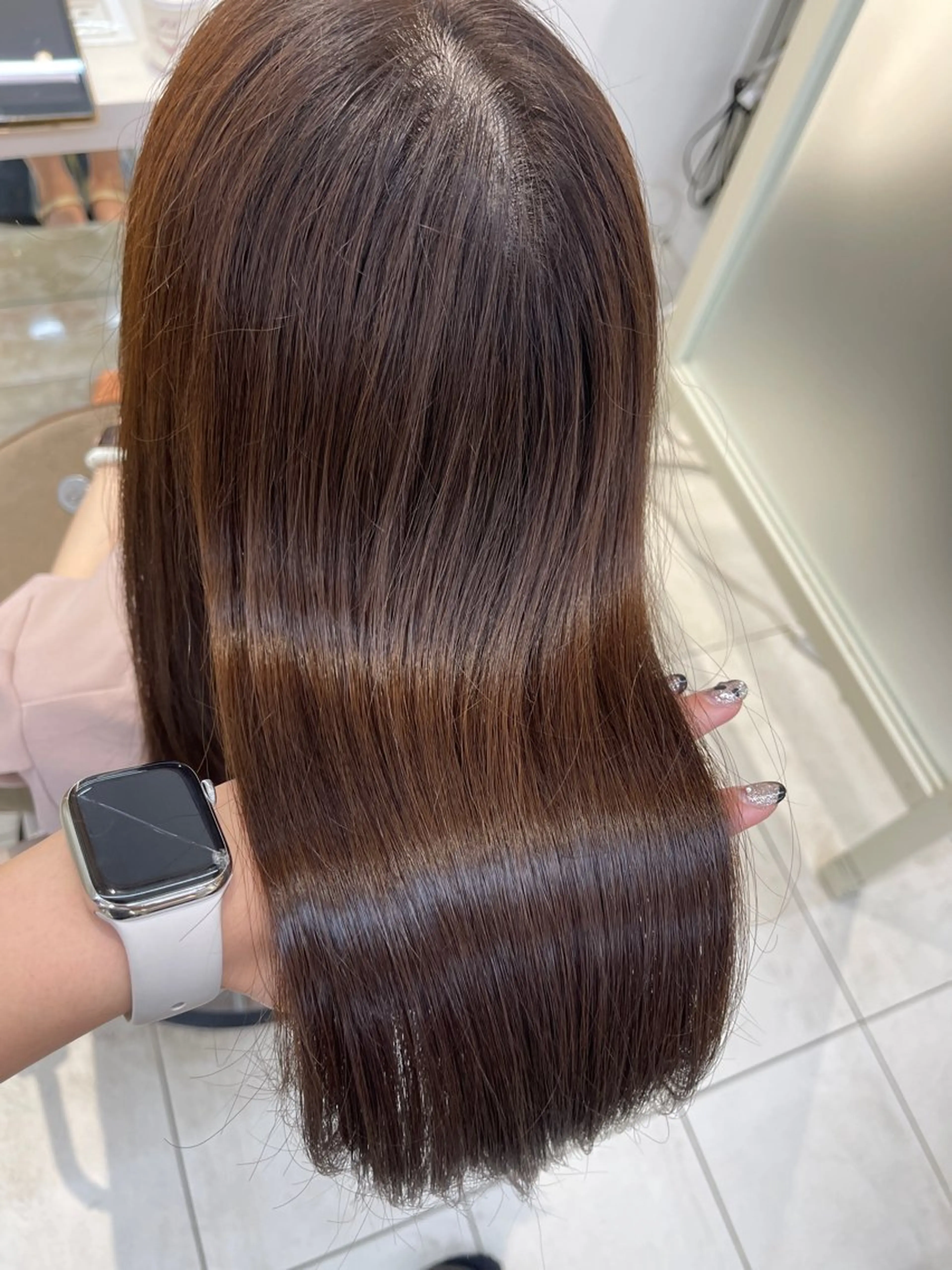 ロング トリートメント Hina🫧透明感 カラー🫧のヘアスタイル