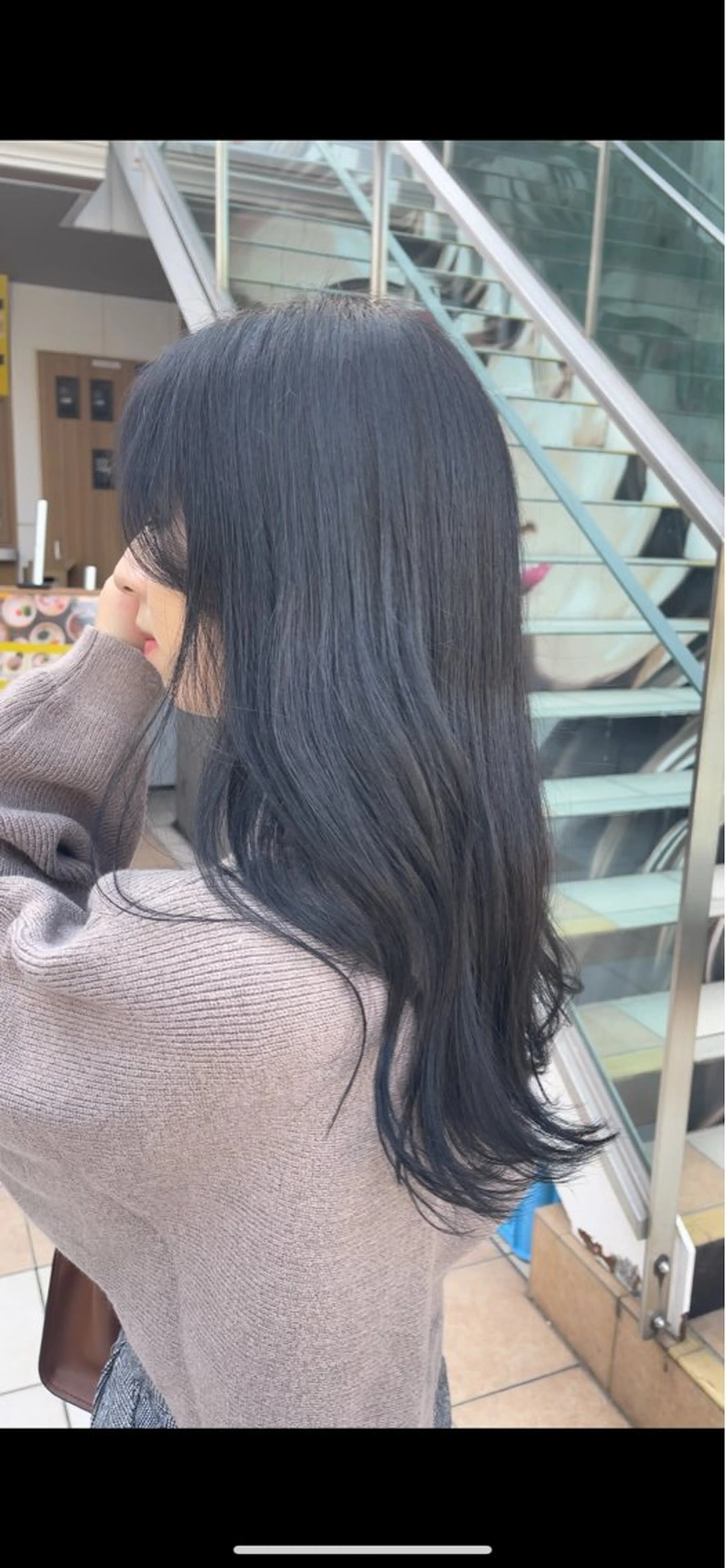 カラー➕トリートメント➕整えカットの写真