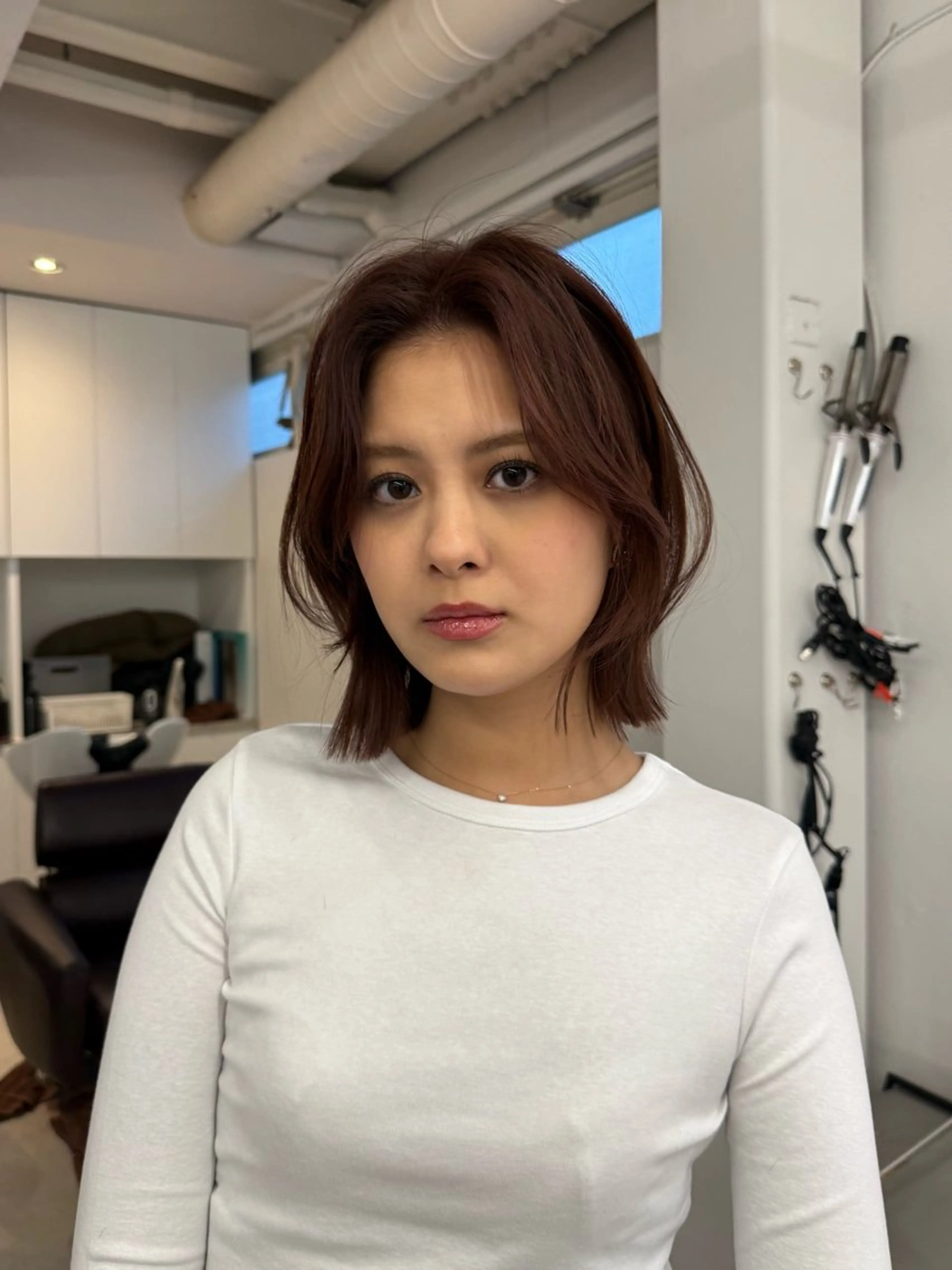 ミディアム カラー ヘアアレンジ ヘアカラー トリートメント 🦠デザインカラー/ 魚瀬あおい🦠のヘアスタイル
