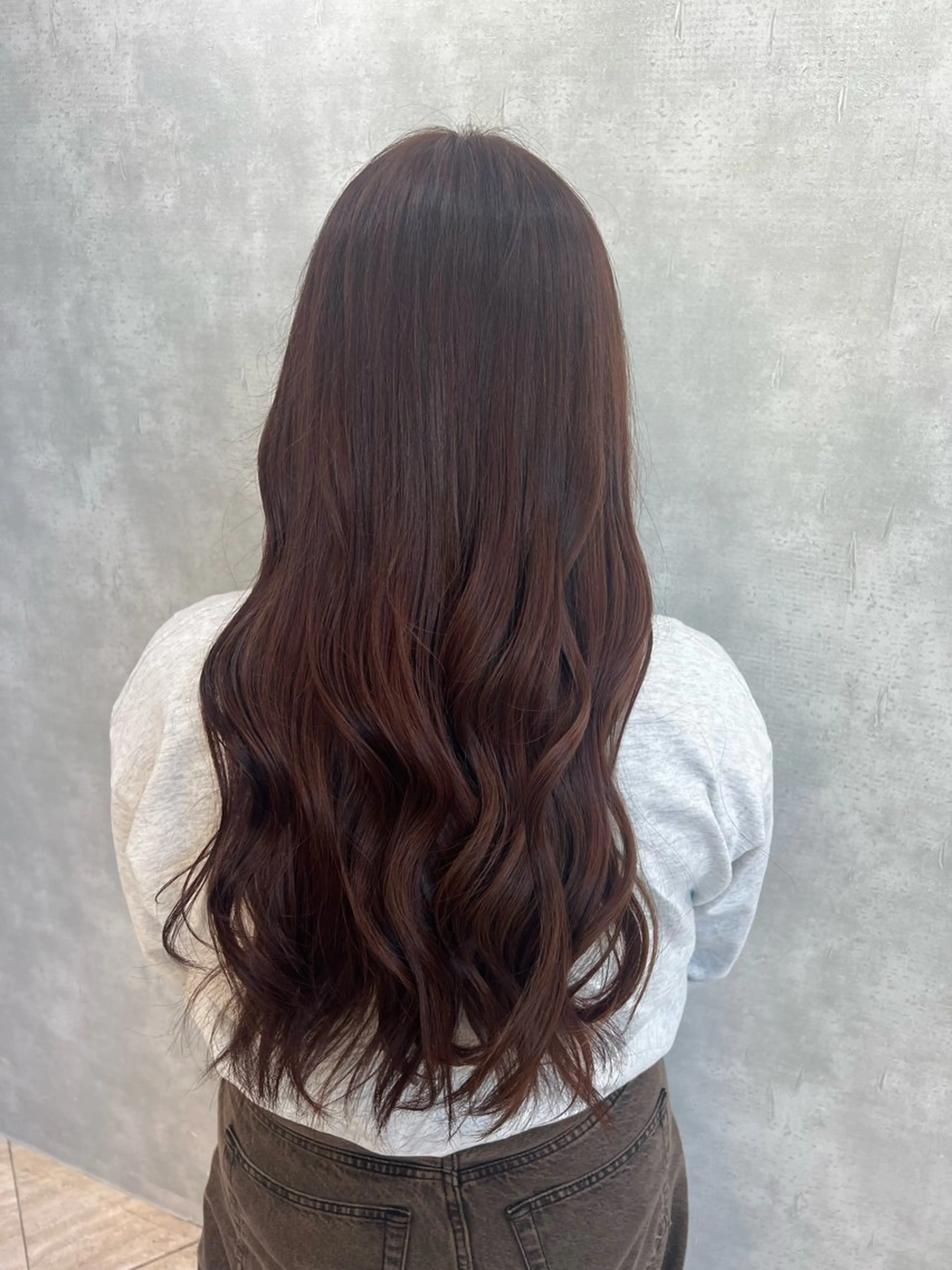 セミロング カラー ブラウンカラー レッドカラー レッドブラウン men's&ladys J'sGrace【メンズアンドレディース ジェイズグレイス】所属・🌻J'sGrace /JUMA🌻のヘアスタイル