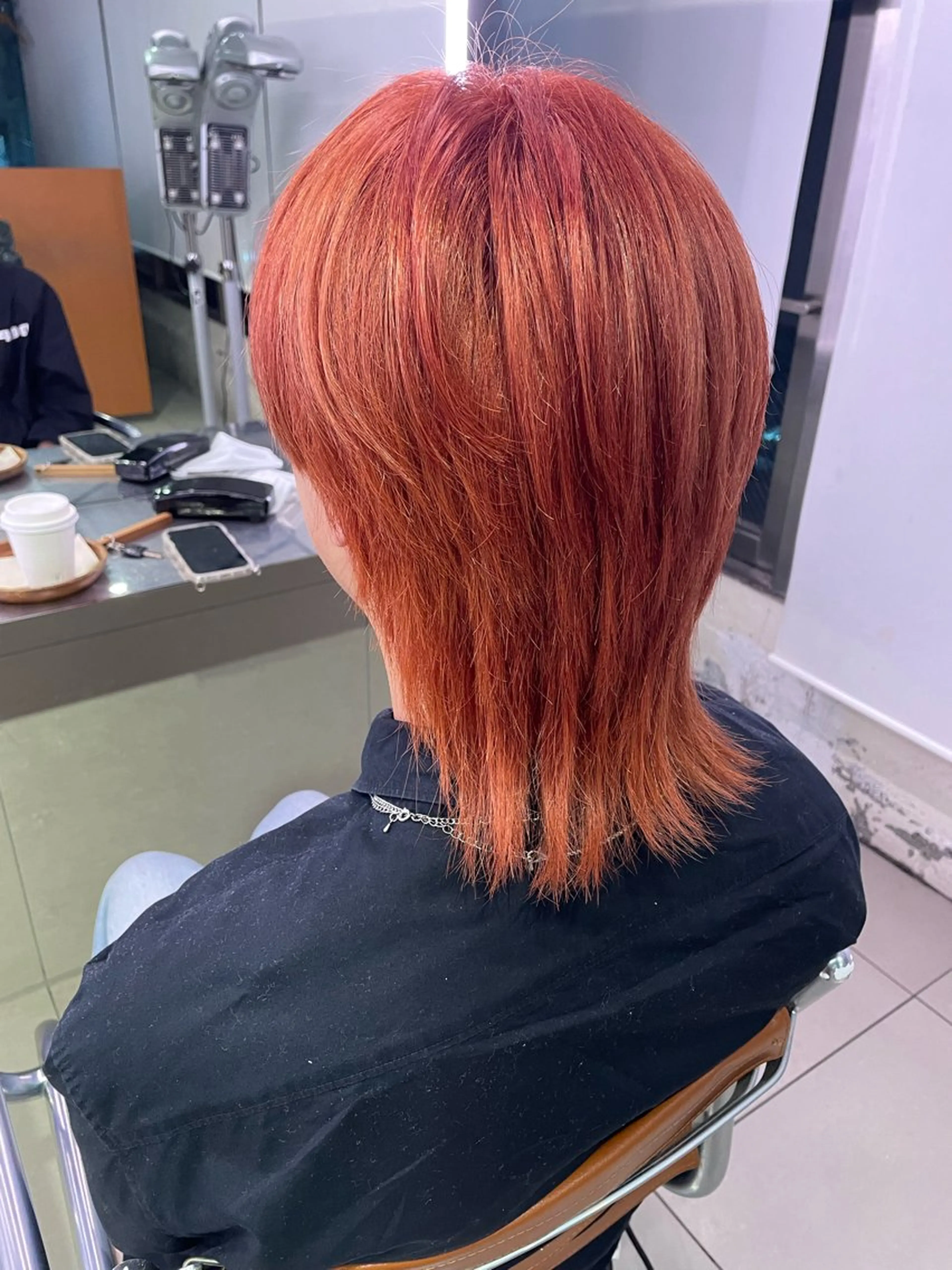 ミディアム カラー きど ゆうきのヘアスタイル