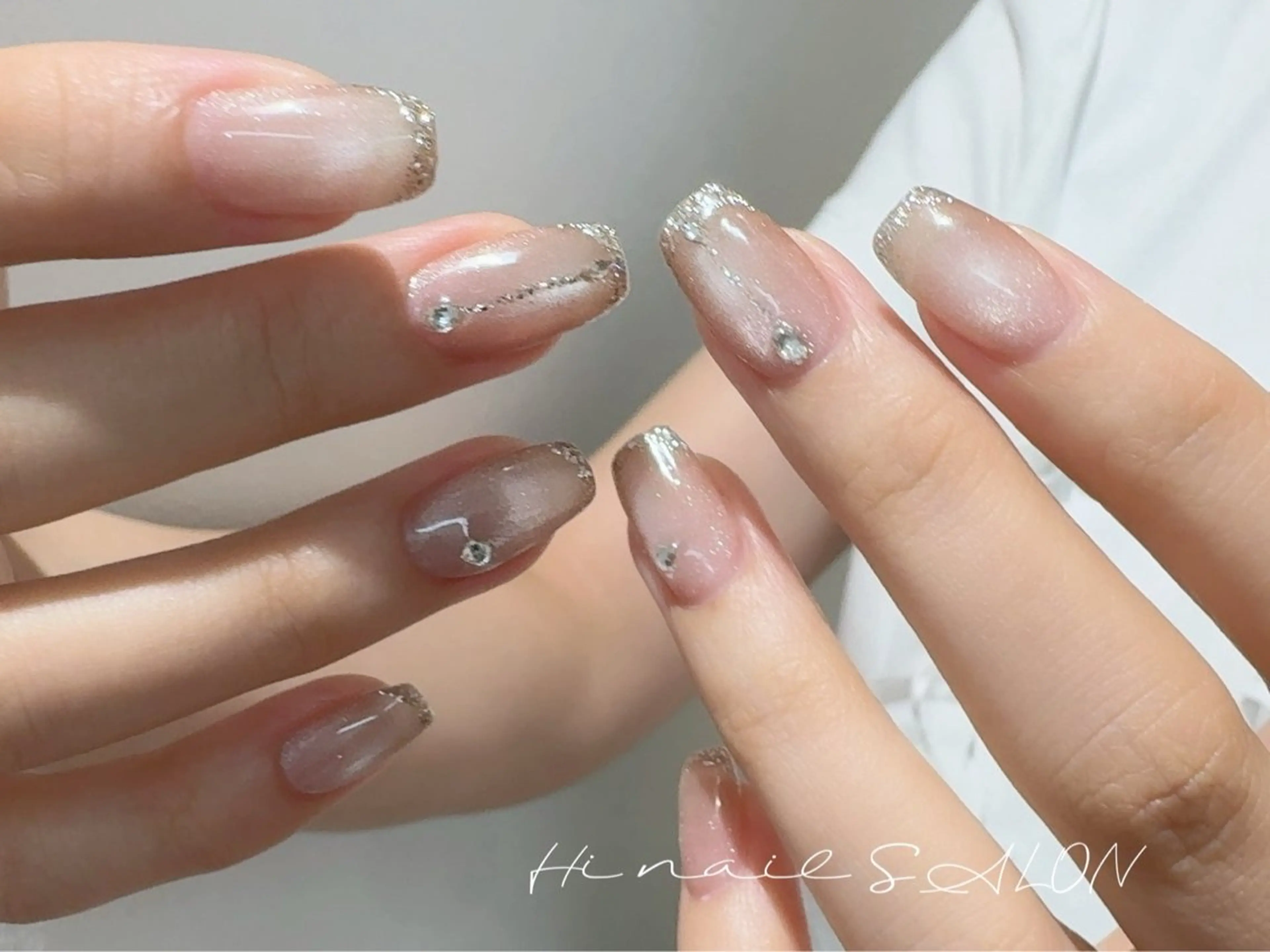 持ち込みdesign⸝꙳.⋆8本アート➕ワンカラーの写真