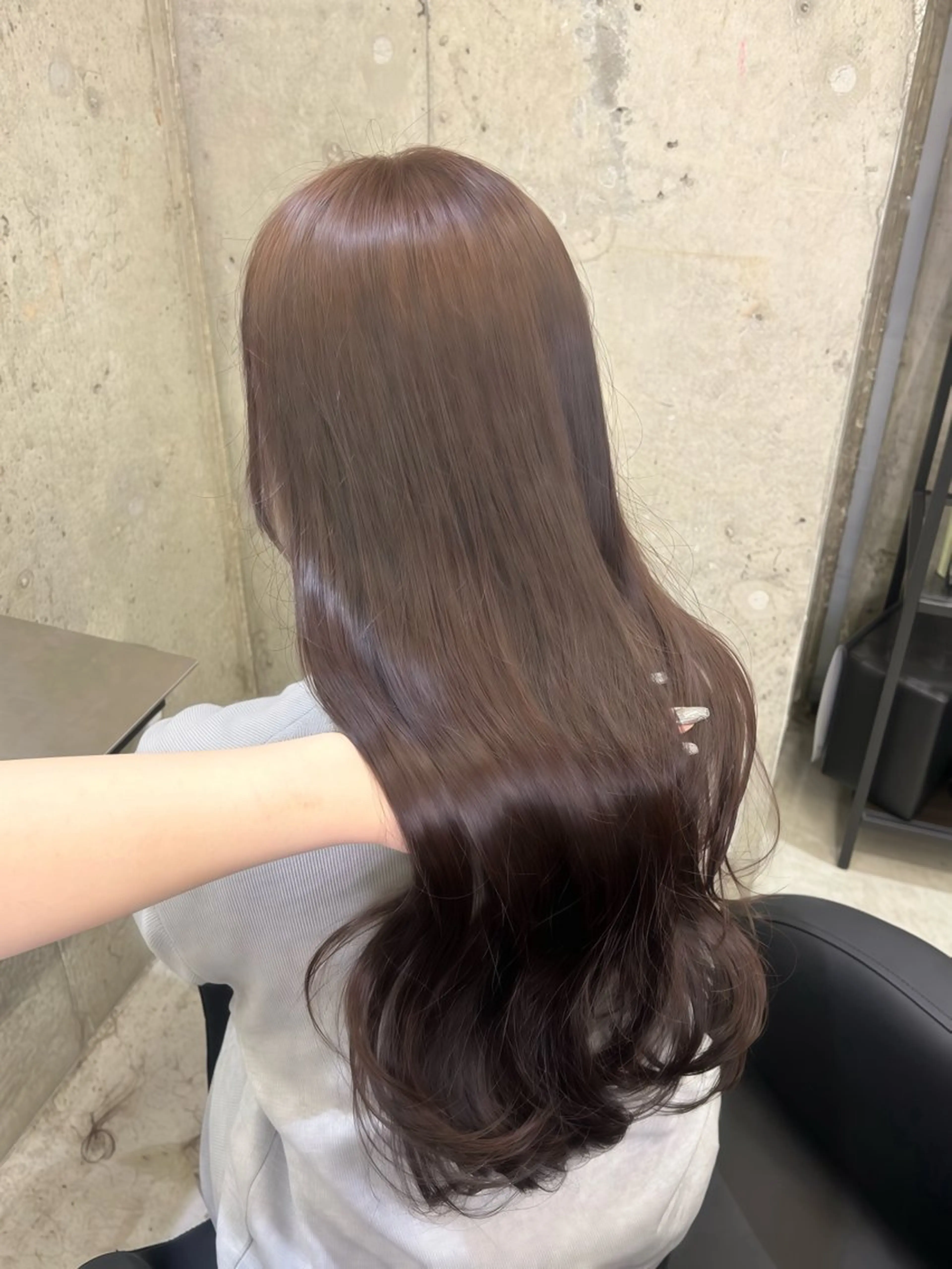 ロング ヒナ .のヘアスタイル