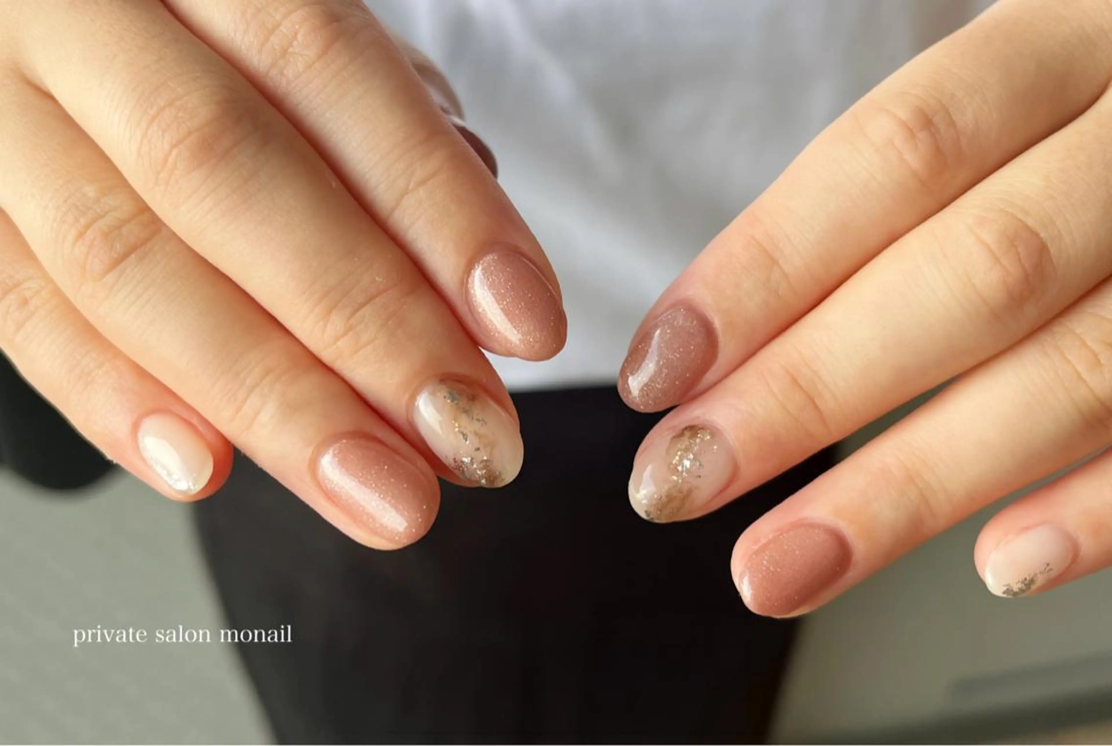 ネイル オフィスネイル ハンドネイル private nail monail所属・nail salon monailのネイルデザイン