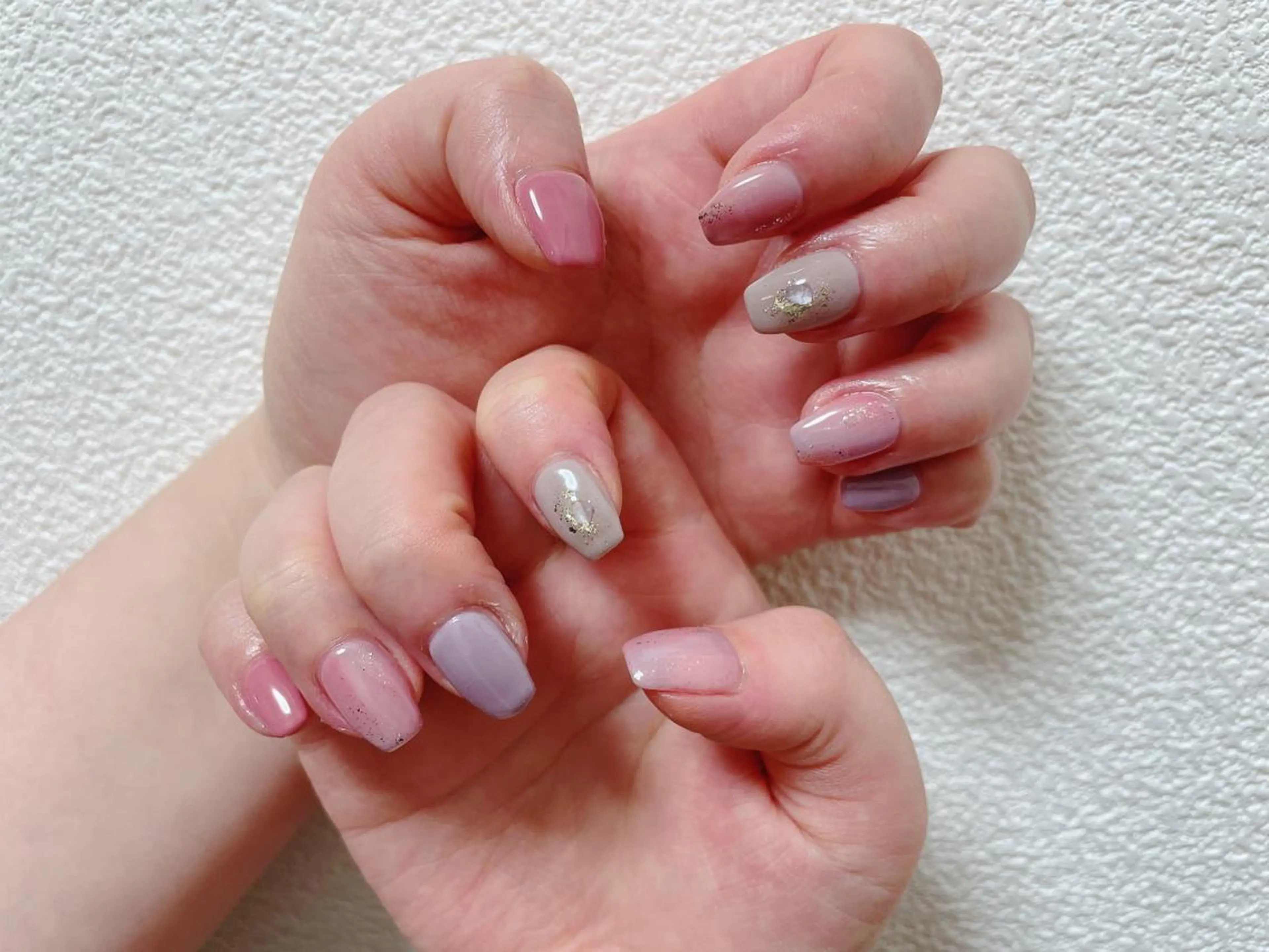 ネイル オーロラネイル フラワーネイル フットネイル フレンチネイル ジェルネイル Mogu nail 二子玉川のネイルデザイン