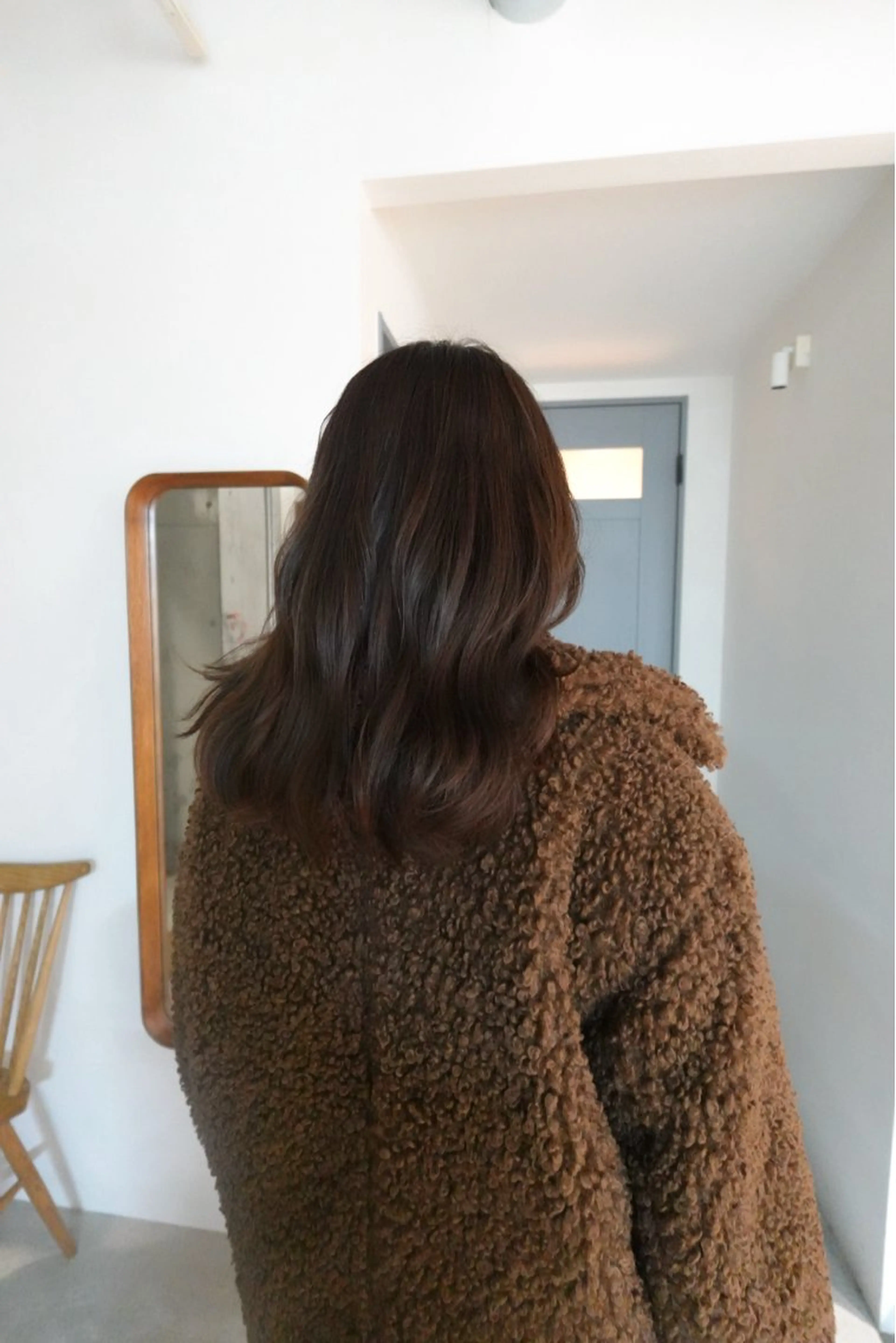 セミロング ヘアカラー トリートメント 中里　凜 /自由が丘のヘアスタイル