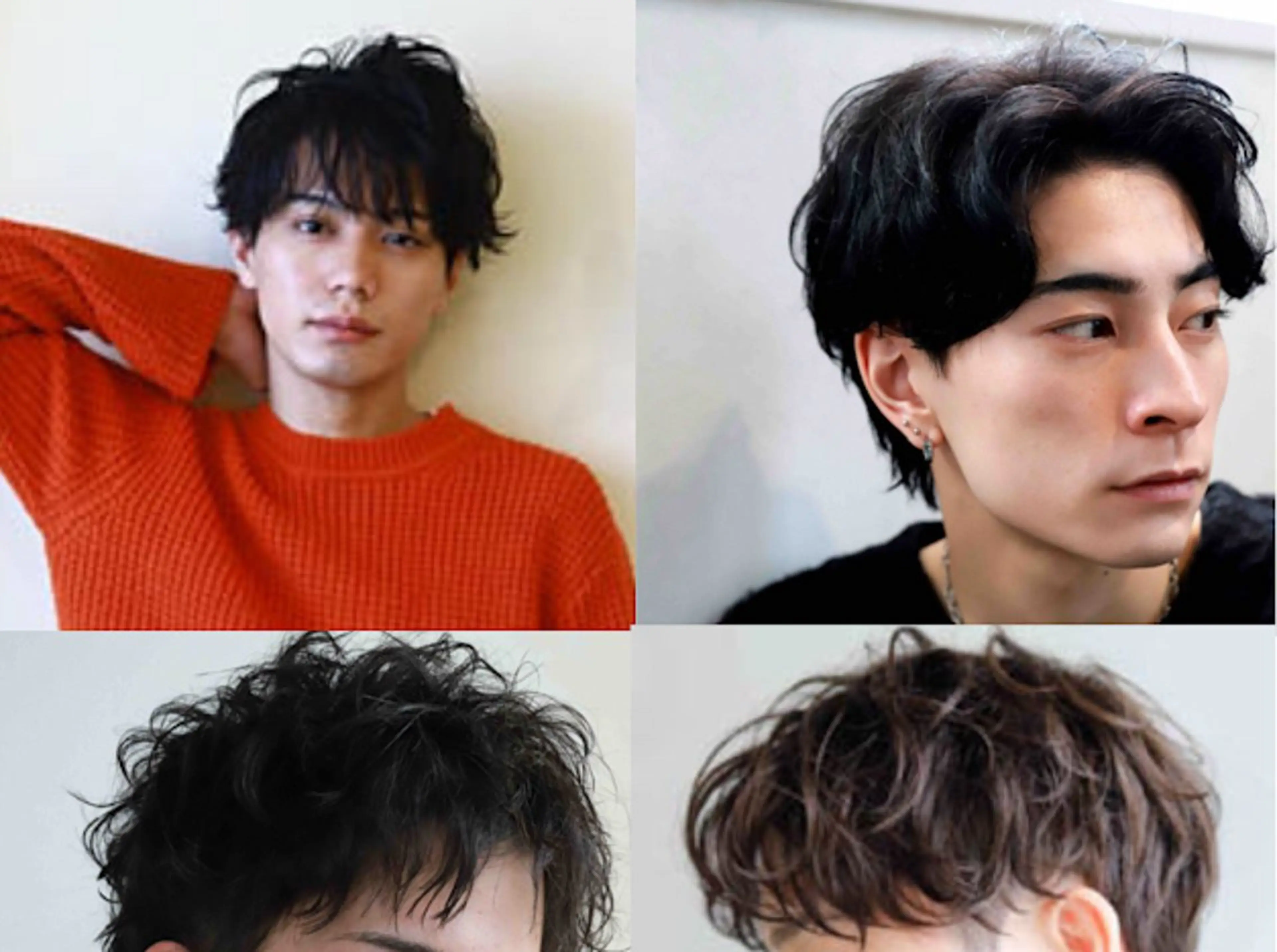 ミディアム パーマ メンズ 束感×モテ髪メンズ 特化スタイリスト和馬のヘアスタイル