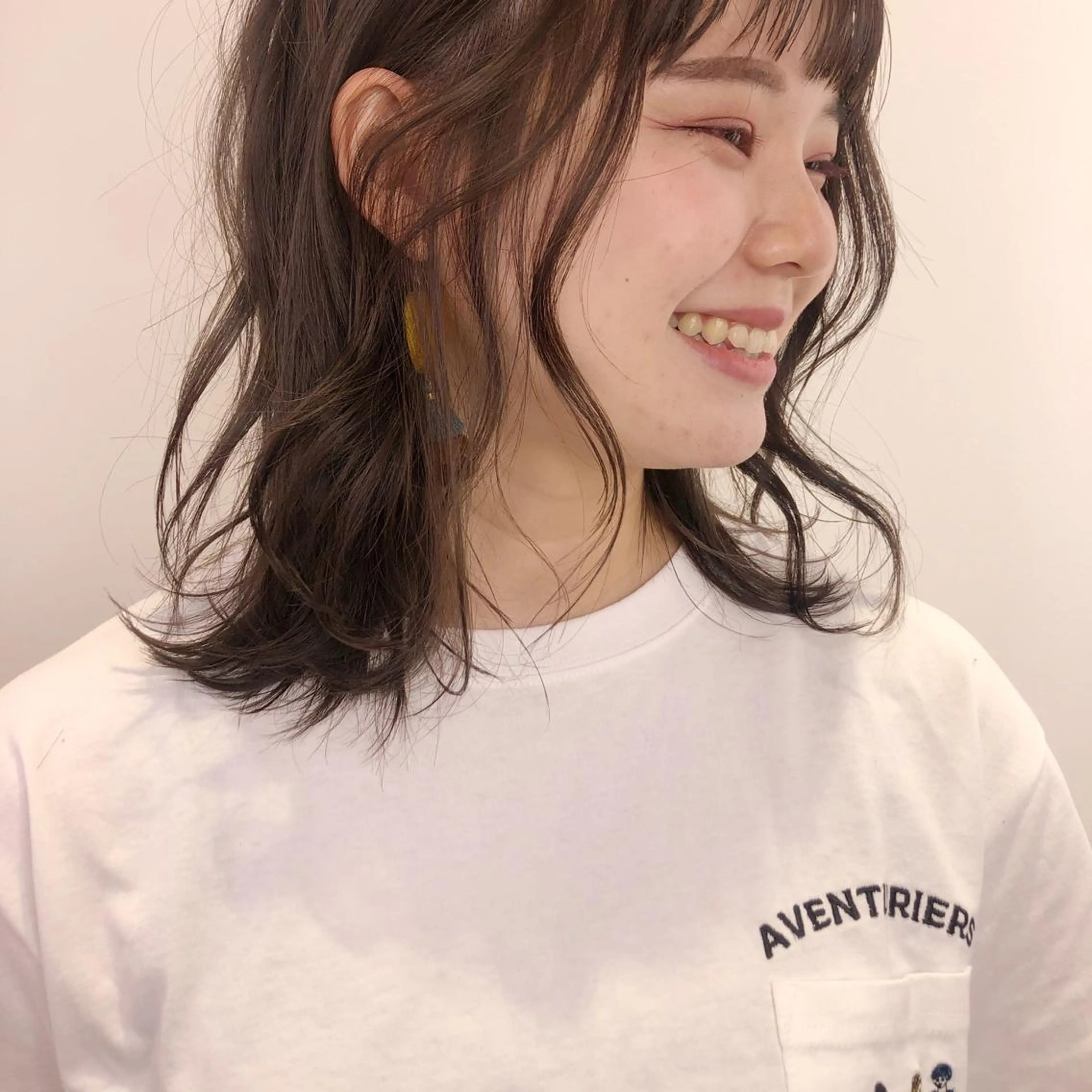 ミディアム カラー 関 京磨のヘアスタイル