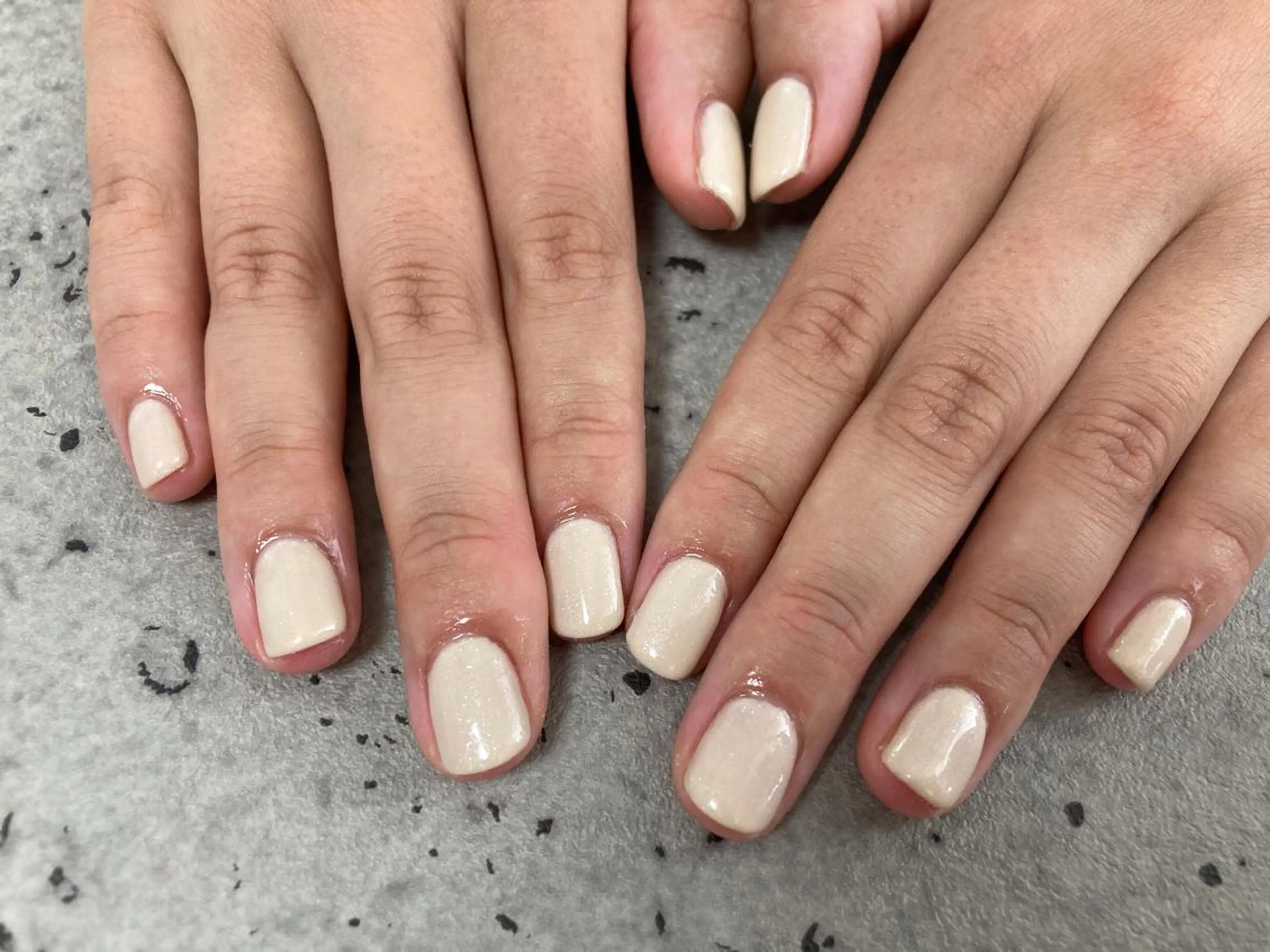 ネイル ラメ(グリッター) ハンドネイル Mogu nail 二子玉川のネイルデザイン