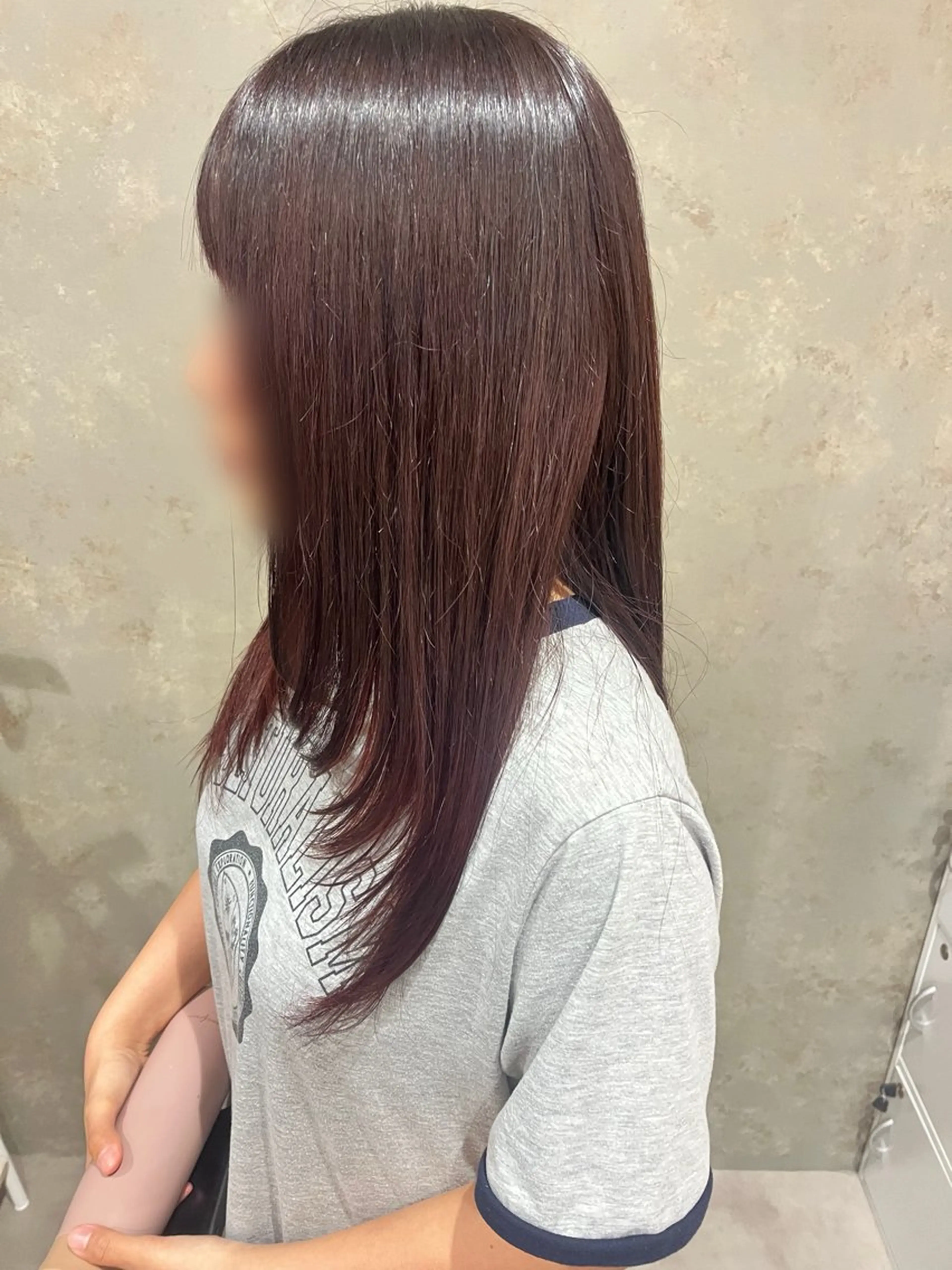 セミロング 顔まわりレイヤー 顔周りカット レイヤーカット カット ヘアカラー CIEL 豊中岡町店所属・honoka ￤モデル様募集中￤のヘアスタイル