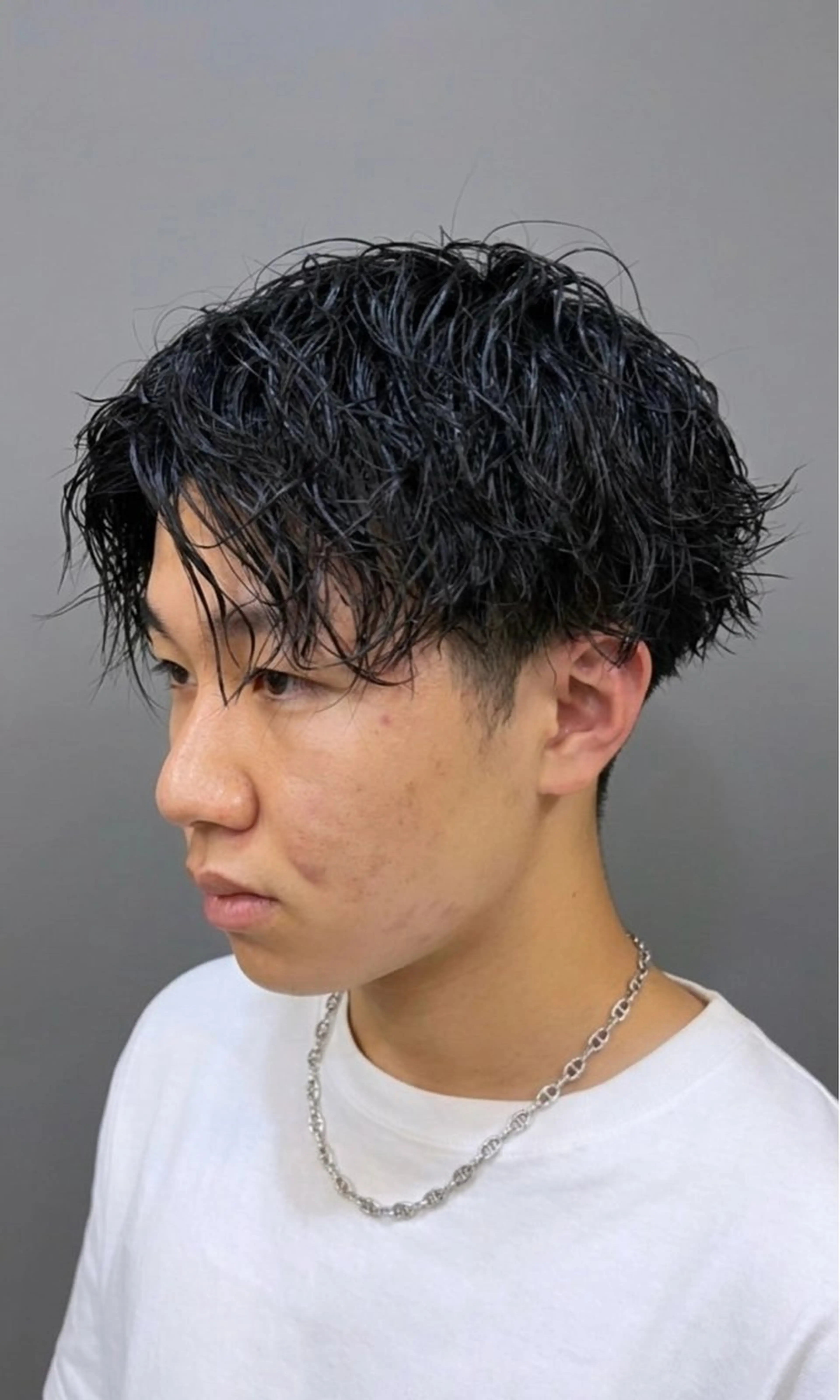 ショート カット パーマ 「untitled」所属・メンズ特化 野村大貴のヘアスタイル