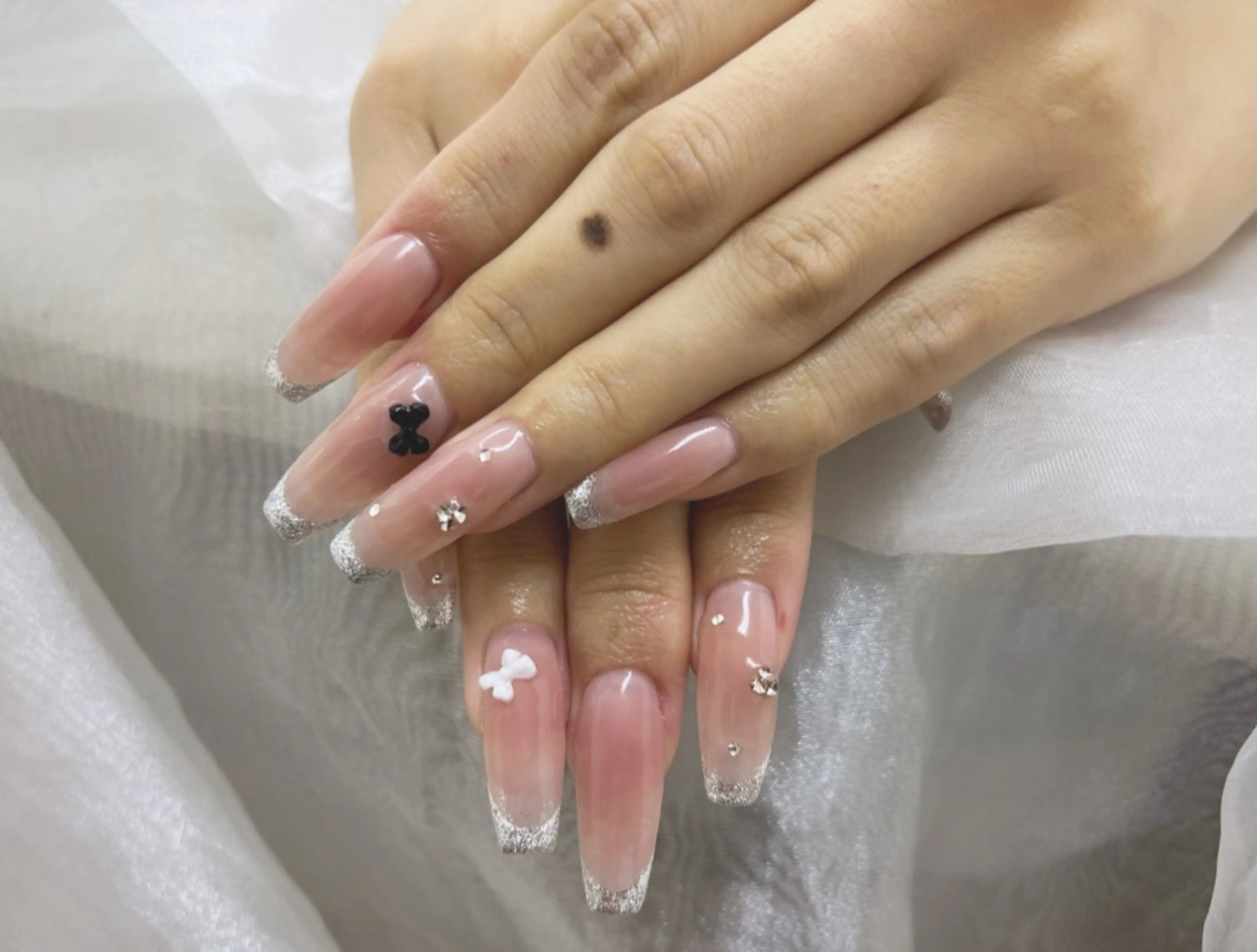 ネイル アートネイル 長さ出し 持ち込み 🌺新小岩VILL Asa.のネイルデザイン