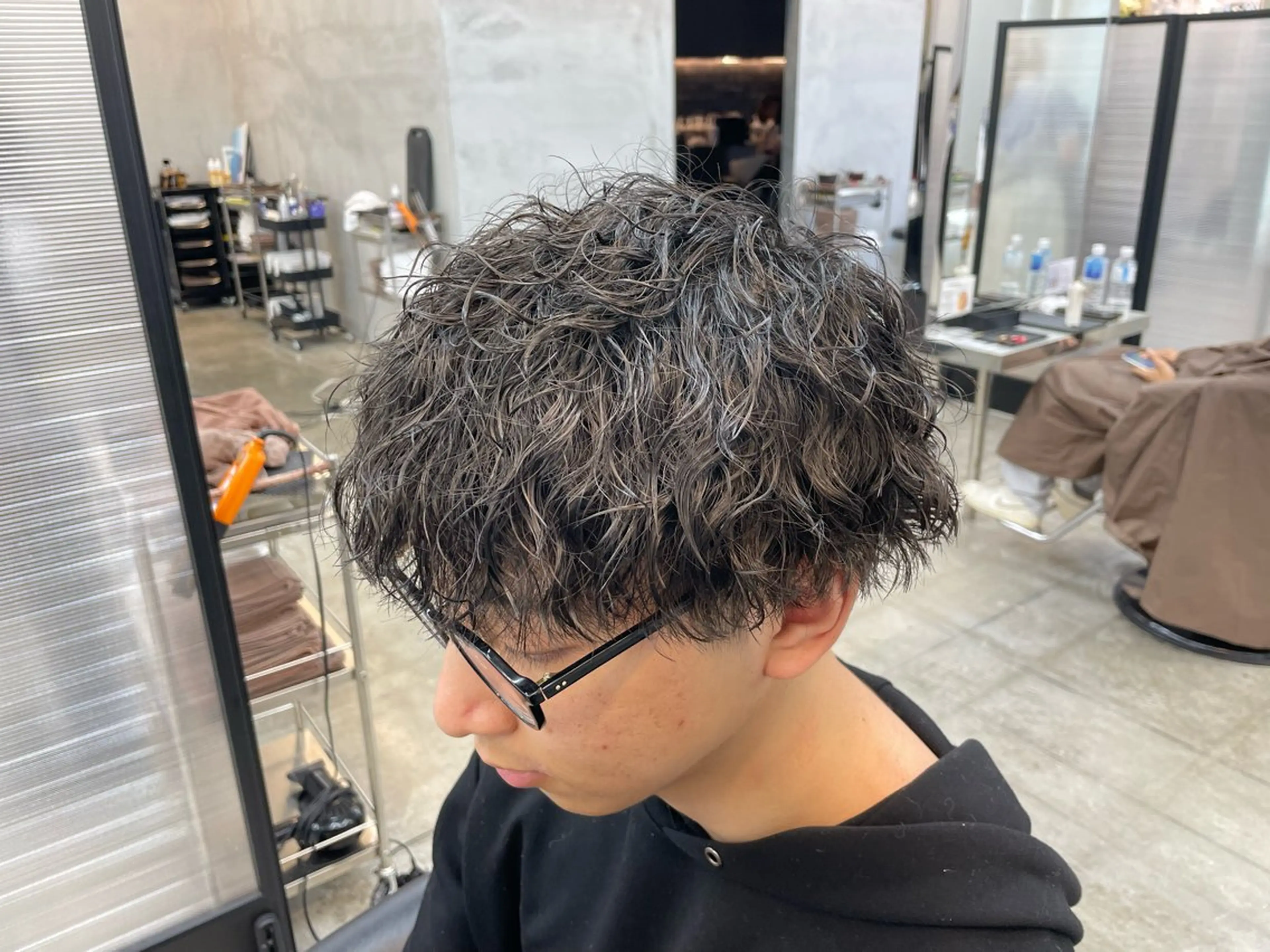 メンズ カット パーマ トリートメント メンズ指名多数✂︎ 松本明日翔のヘアスタイル