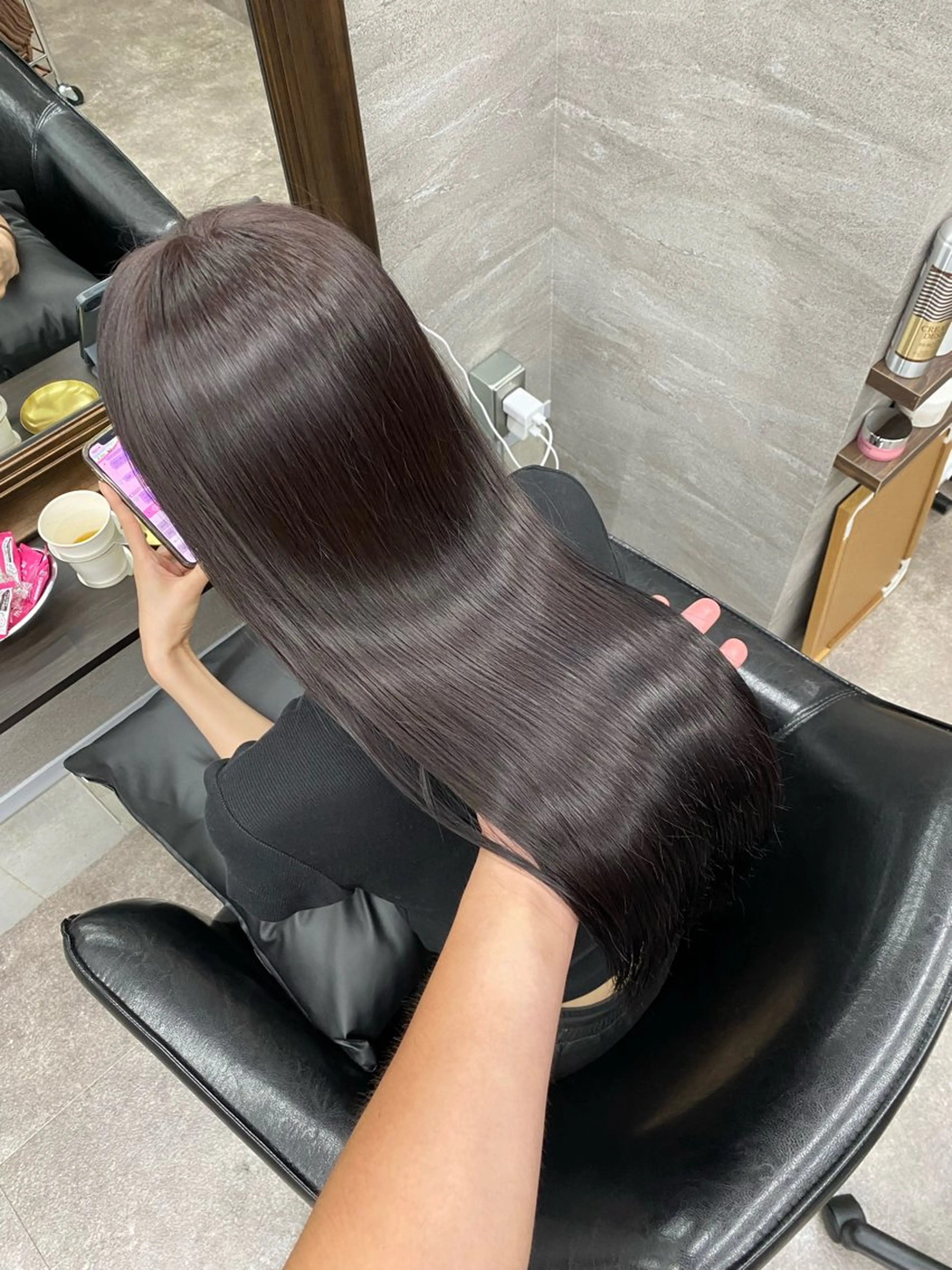 【💖クセ、広がりが気になるお客様必見💖】似合わせカット・ナチュラル縮毛矯正💖の写真