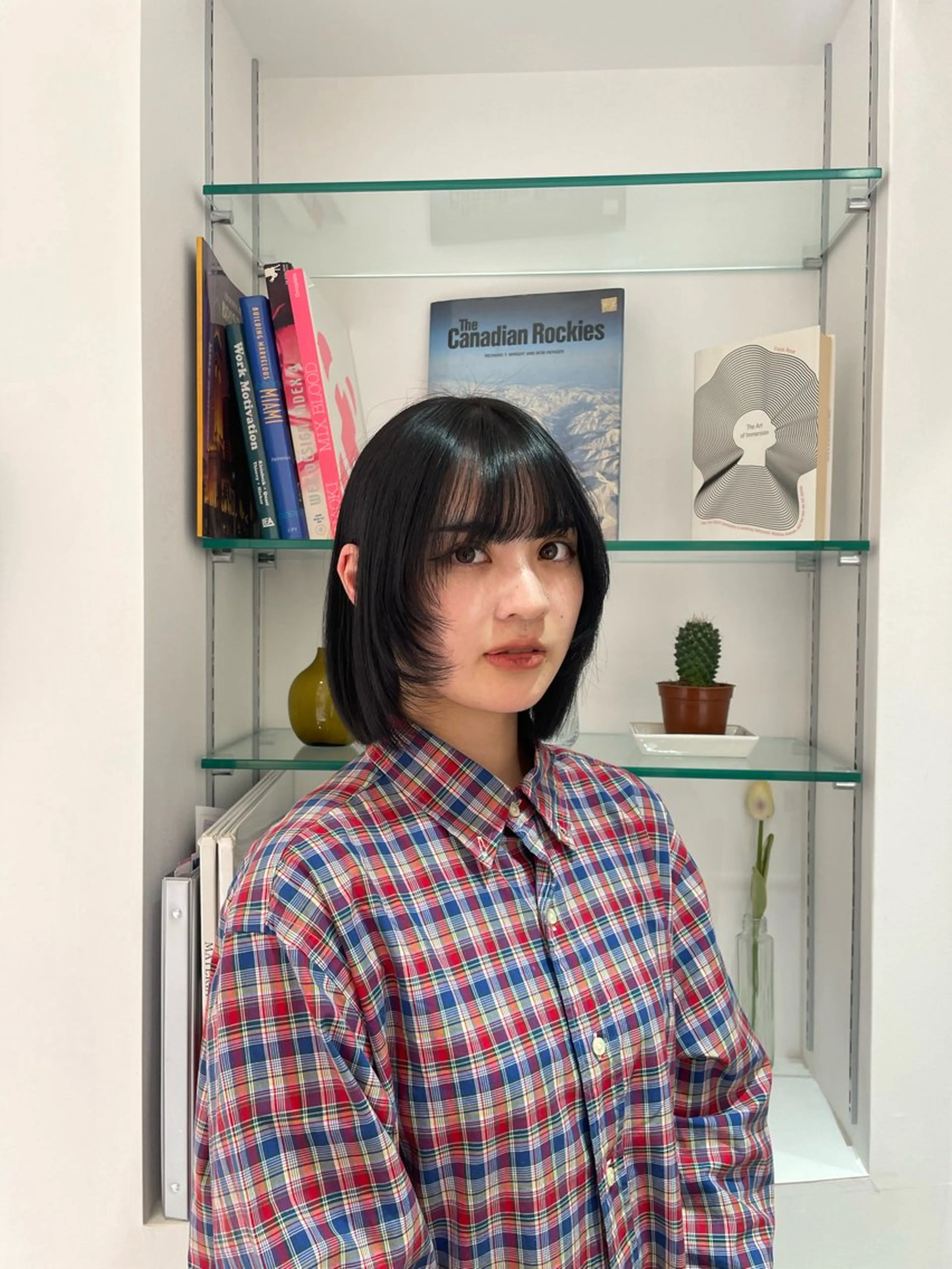 ショート カラー 山野 華愛のヘアスタイル