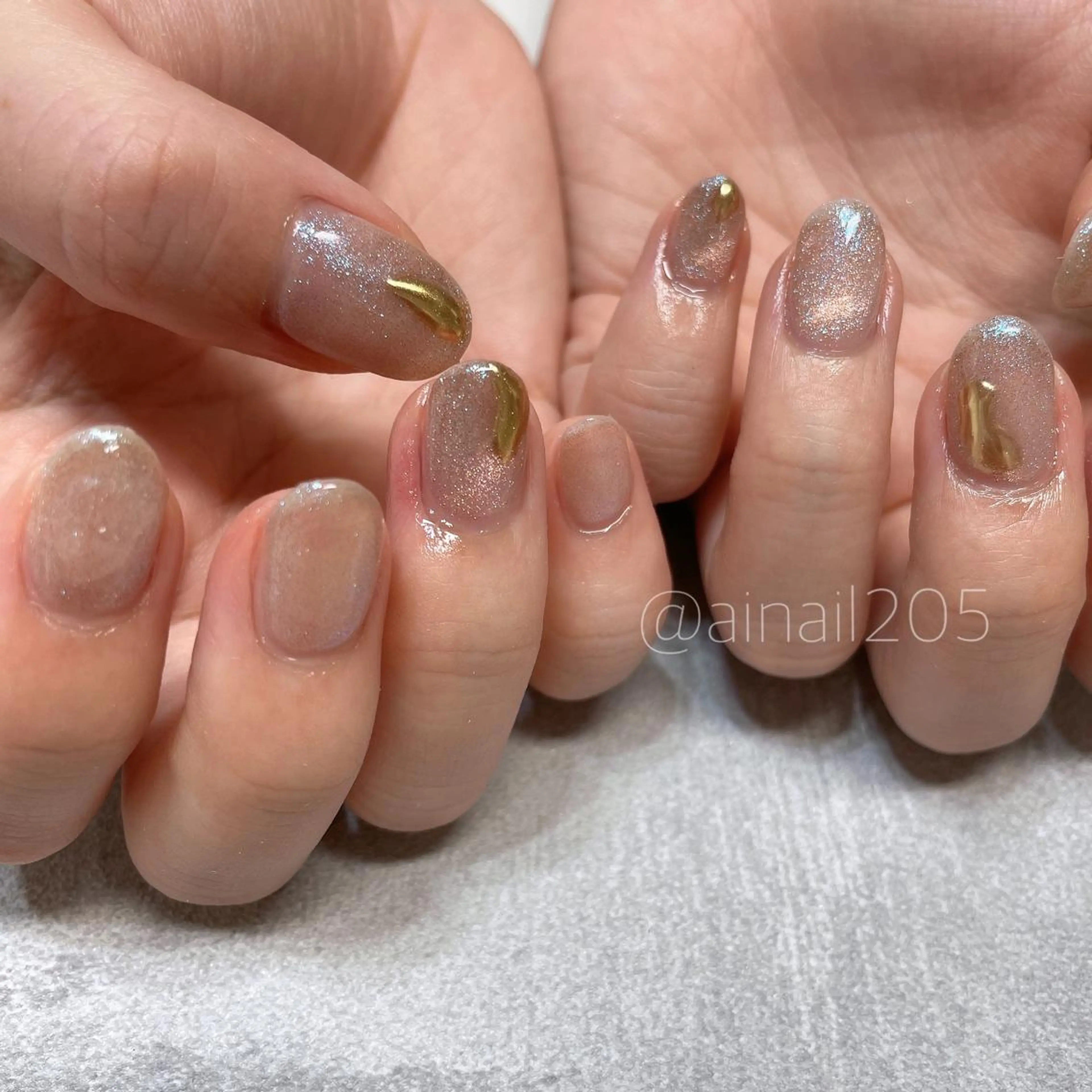 ネイル ニュアンス🌿‬ Aivy./アイビーのネイルデザイン