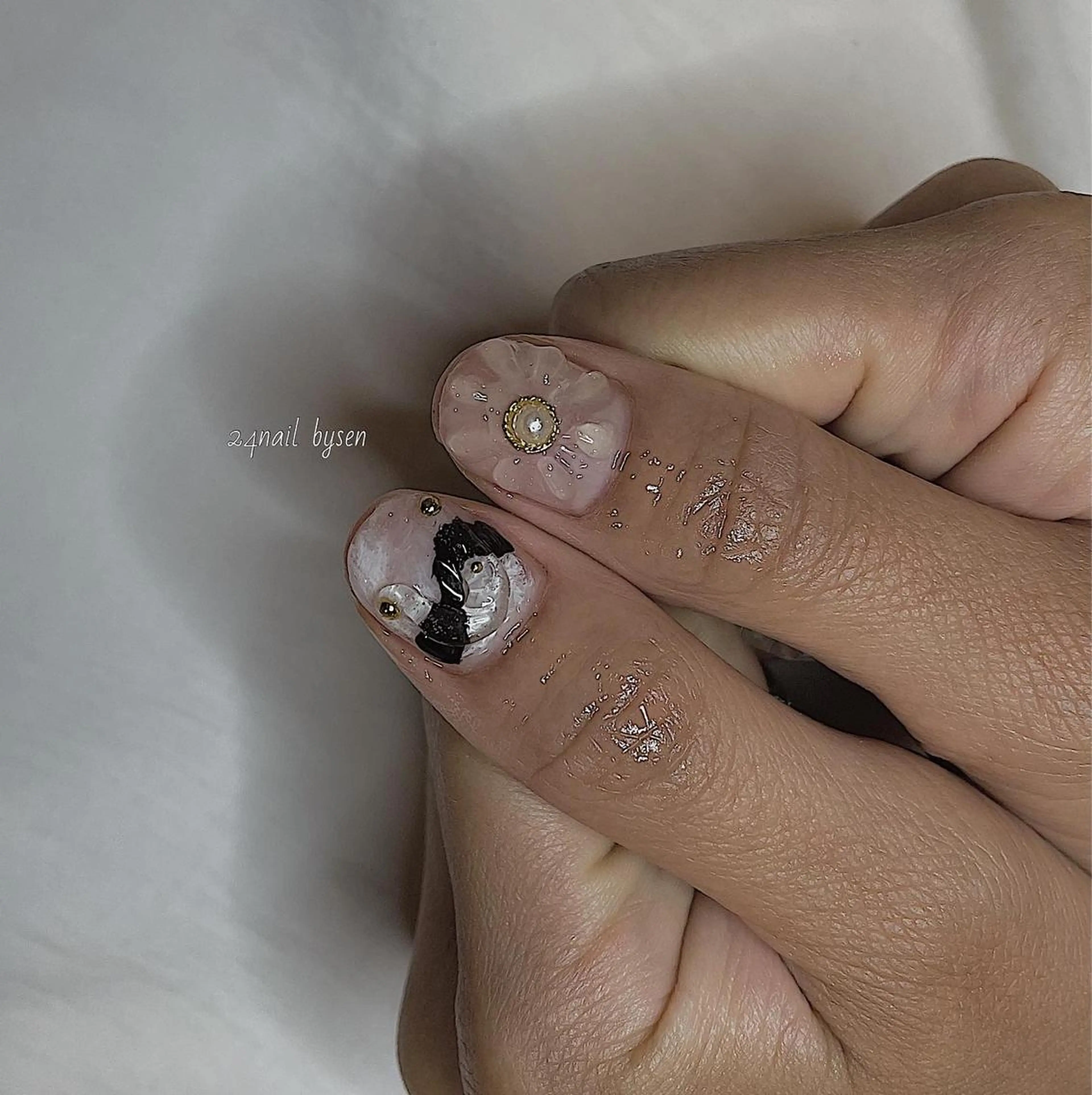 ãã€ã« ãã³ããã€ã« Atelier by 24nail/Ayaã®ãã€ã«ãã¶ã€ã³