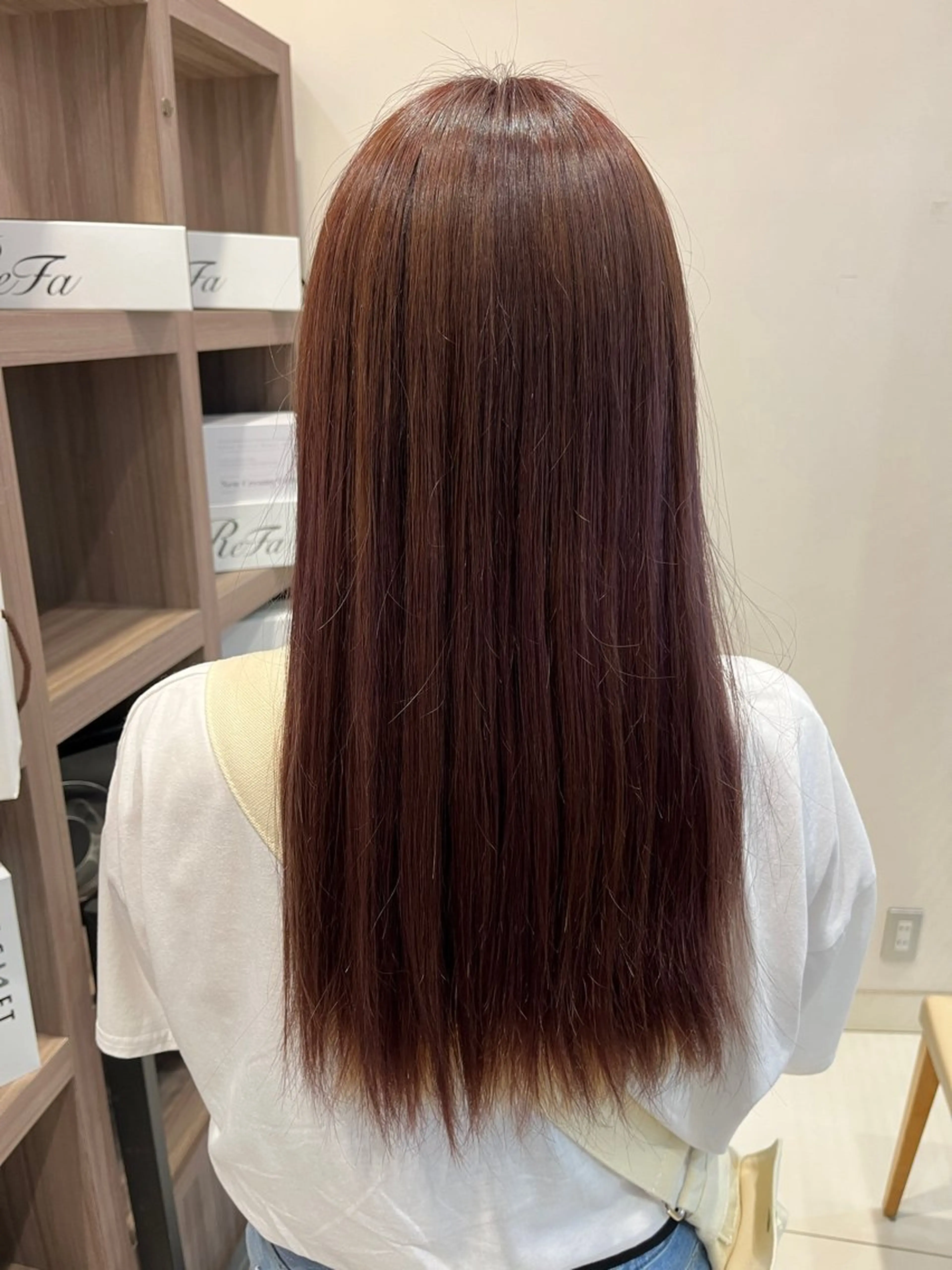 ロング カラー 中條 あまねのヘアスタイル