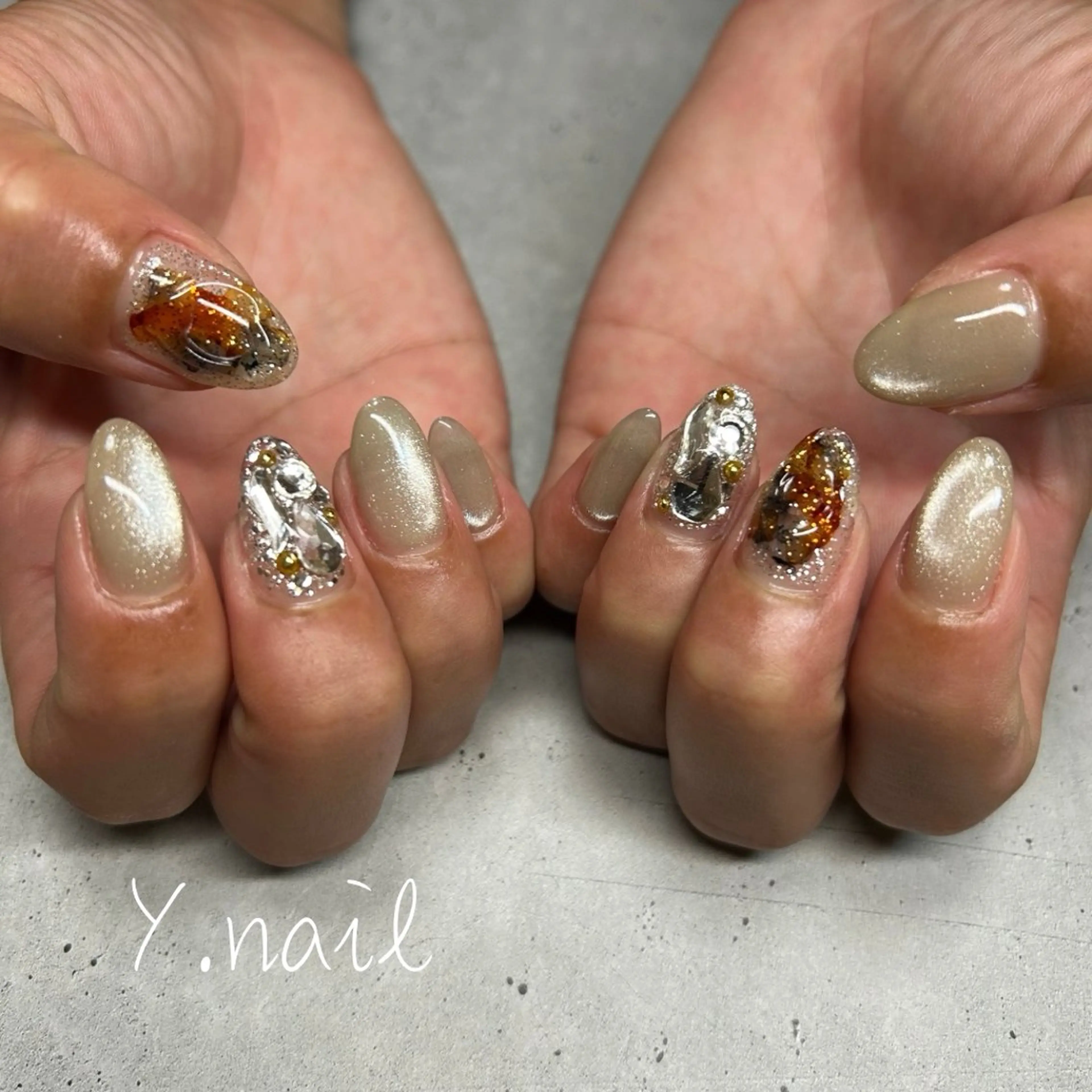 ネイル ハンドネイル Y. nailのネイルデザイン