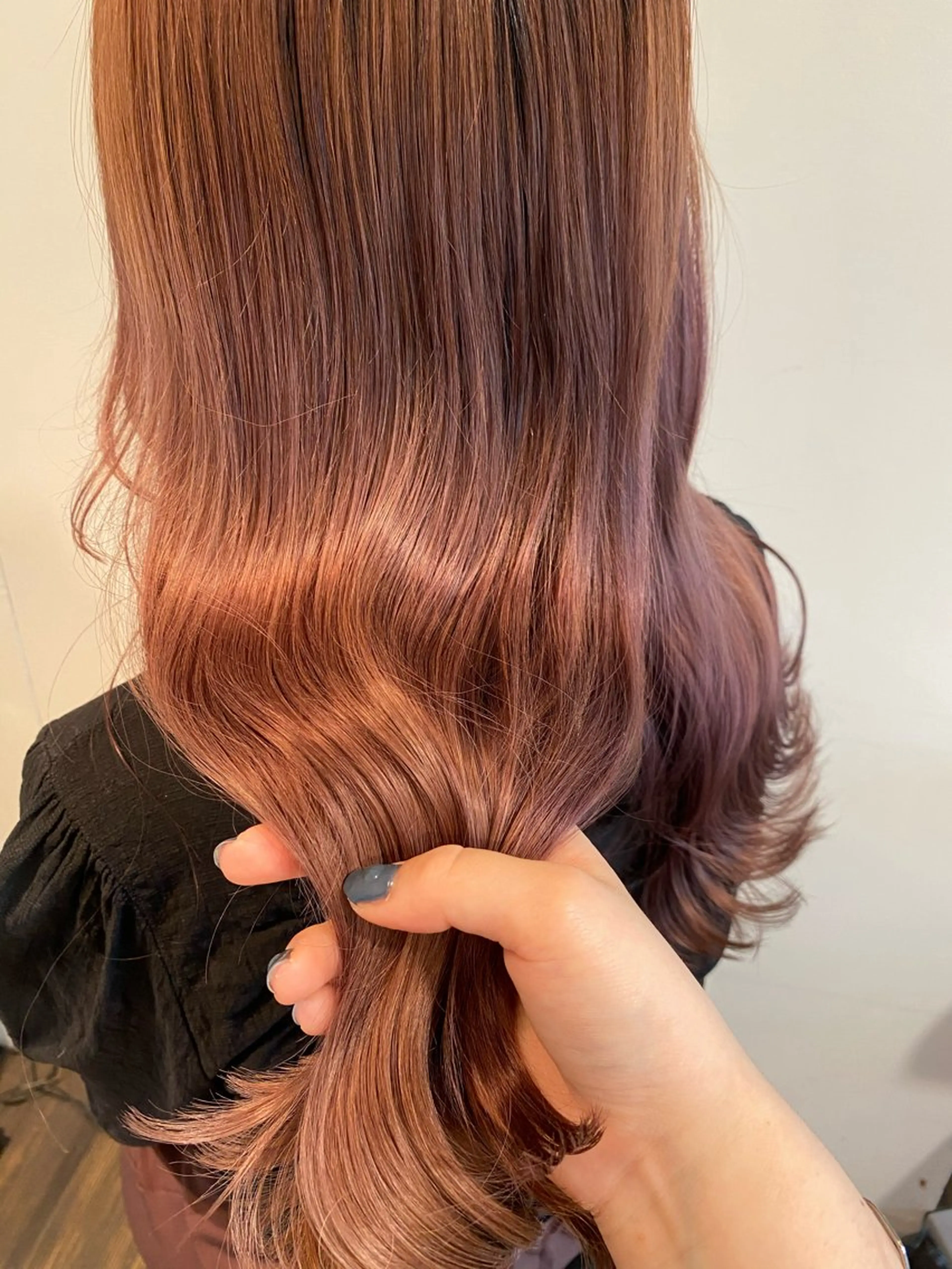 ロング カラー knock【ノック】所属・烏丸韓国ヘア🇰🇷 ayaka🎀のヘアスタイル