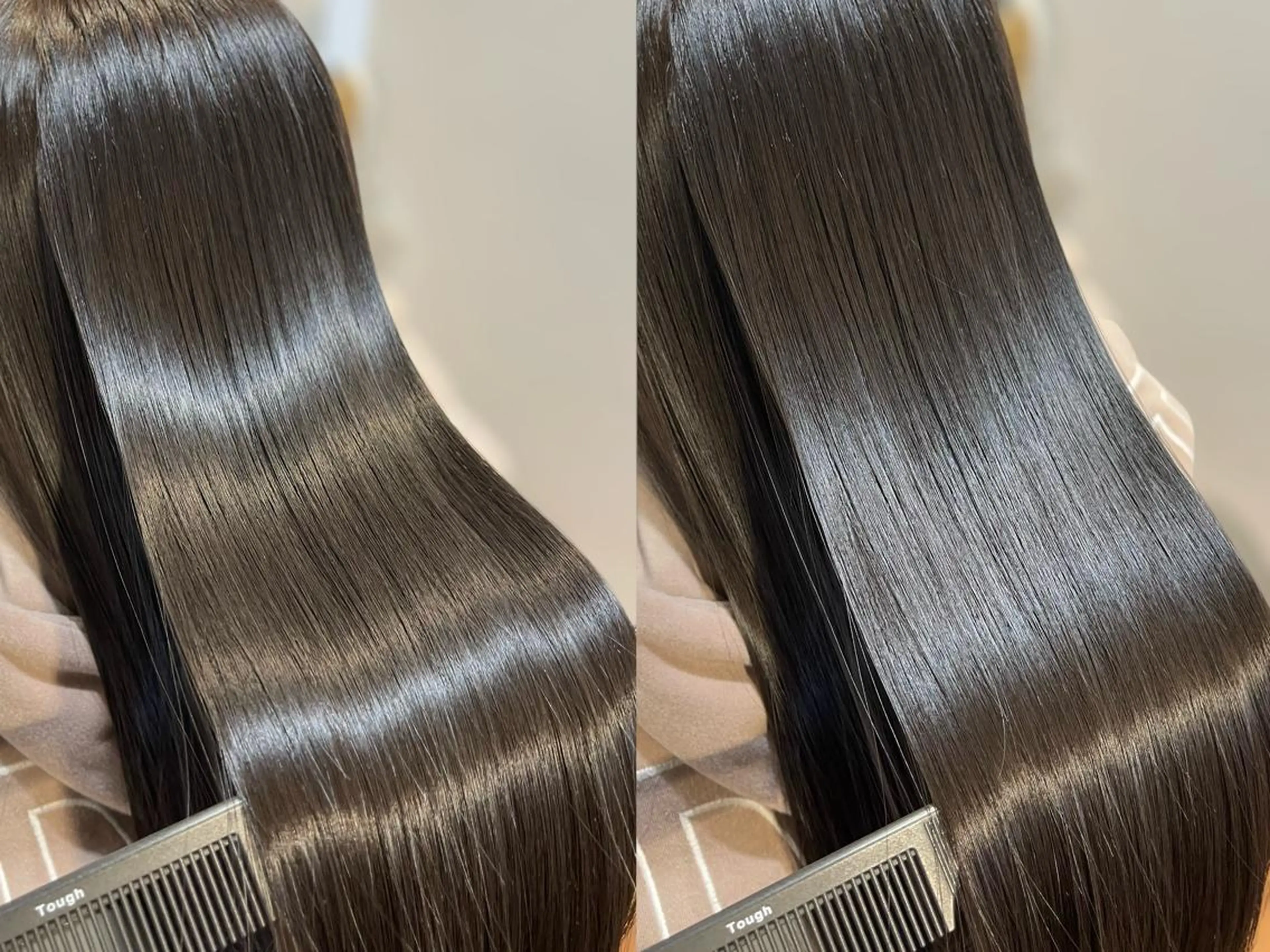 カット+髪質改善トリートメント+リンパ流しヘッドスパの写真